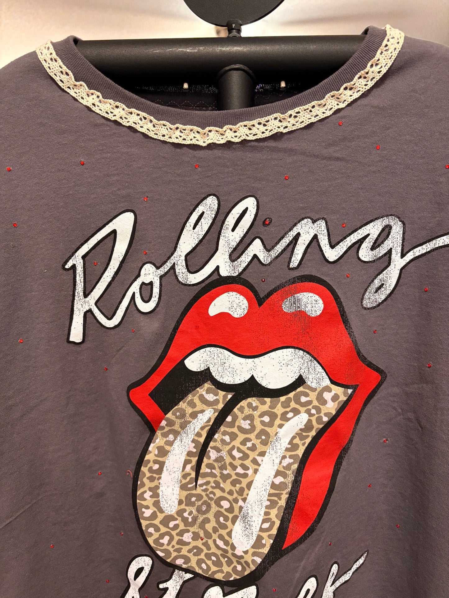 Rolling Stones Pretty Little Tee One Size Fits a Small to Large