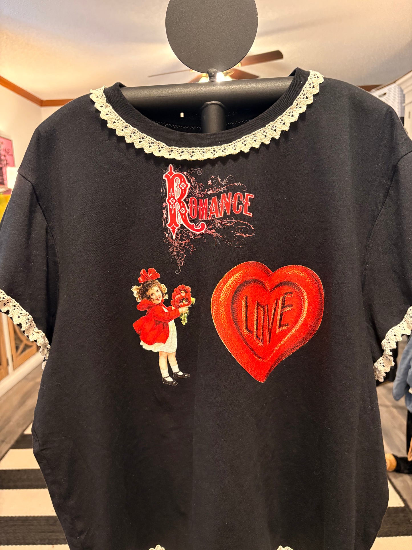 Love and Romance “Junk” Tee One Size Fits a Large to 2X