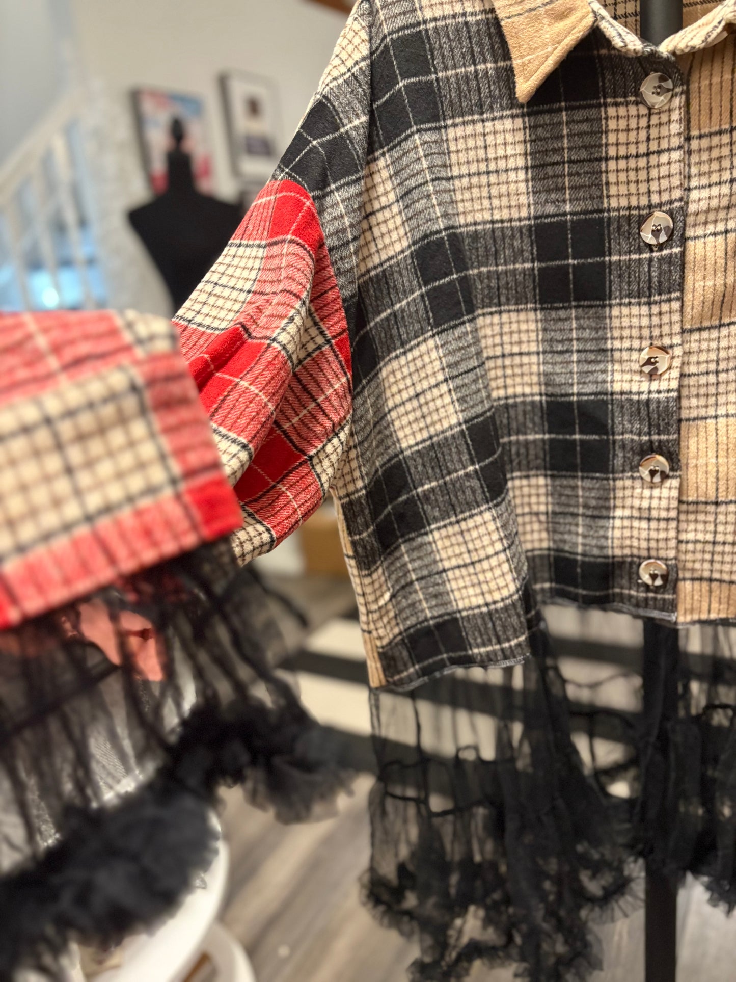 Black Magic Flannel One Size Fits Small to XXL