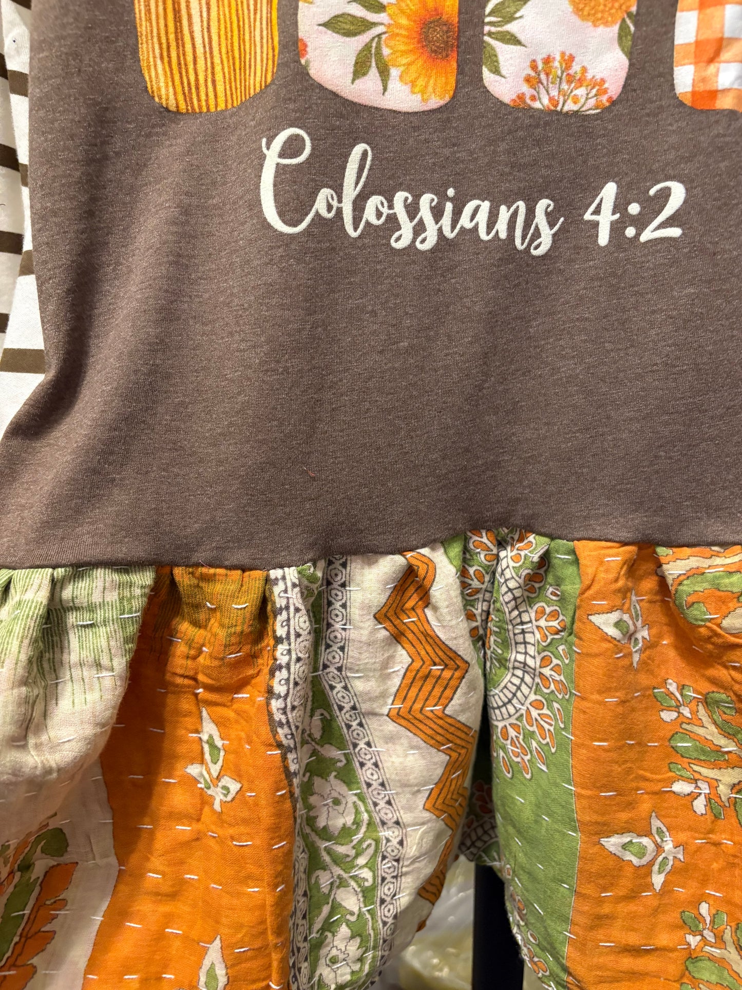 Pray Upcycled Vintage Kantha Doll Baby One Size Fits Most Size 6-16