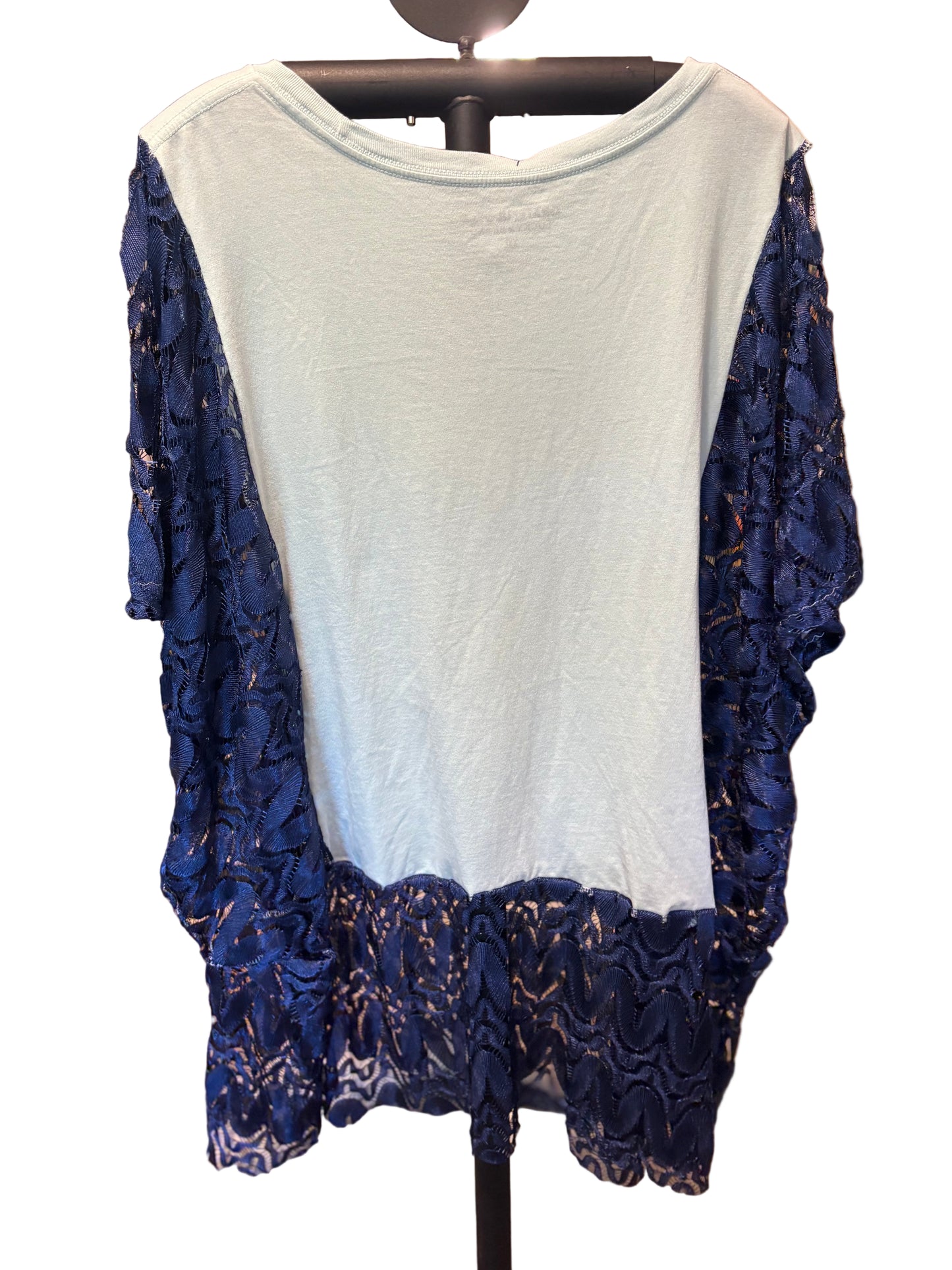 Grateful Dead Upcycled Drop-Sleeve Tee One Size Fits a Large to 4X