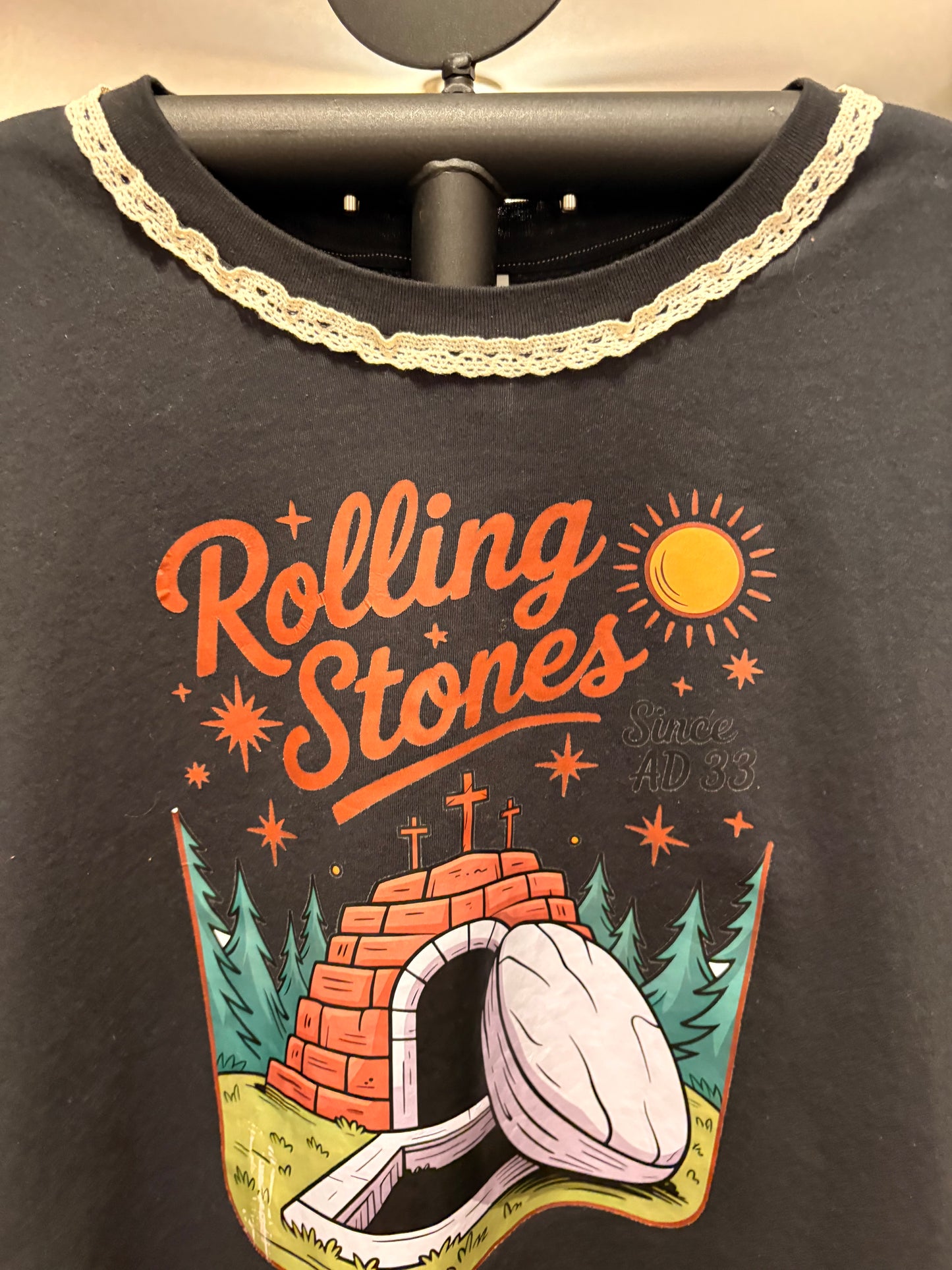 Original Rolling Stones Pretty Little Tee One Size Fits an XL/XXL