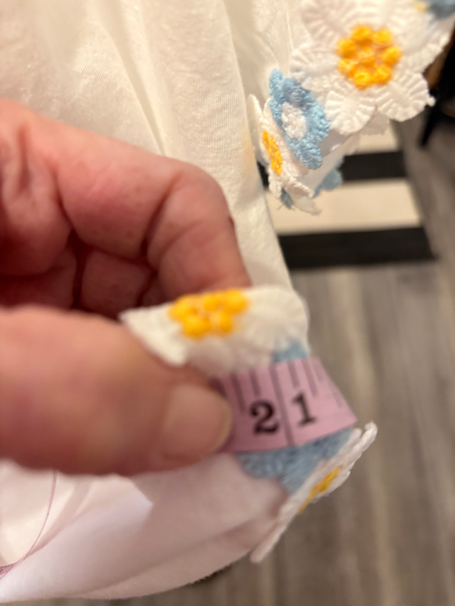 You’re My Cup of Tea “Junk” Tee One Size Fits a Small to Large Cropped Length