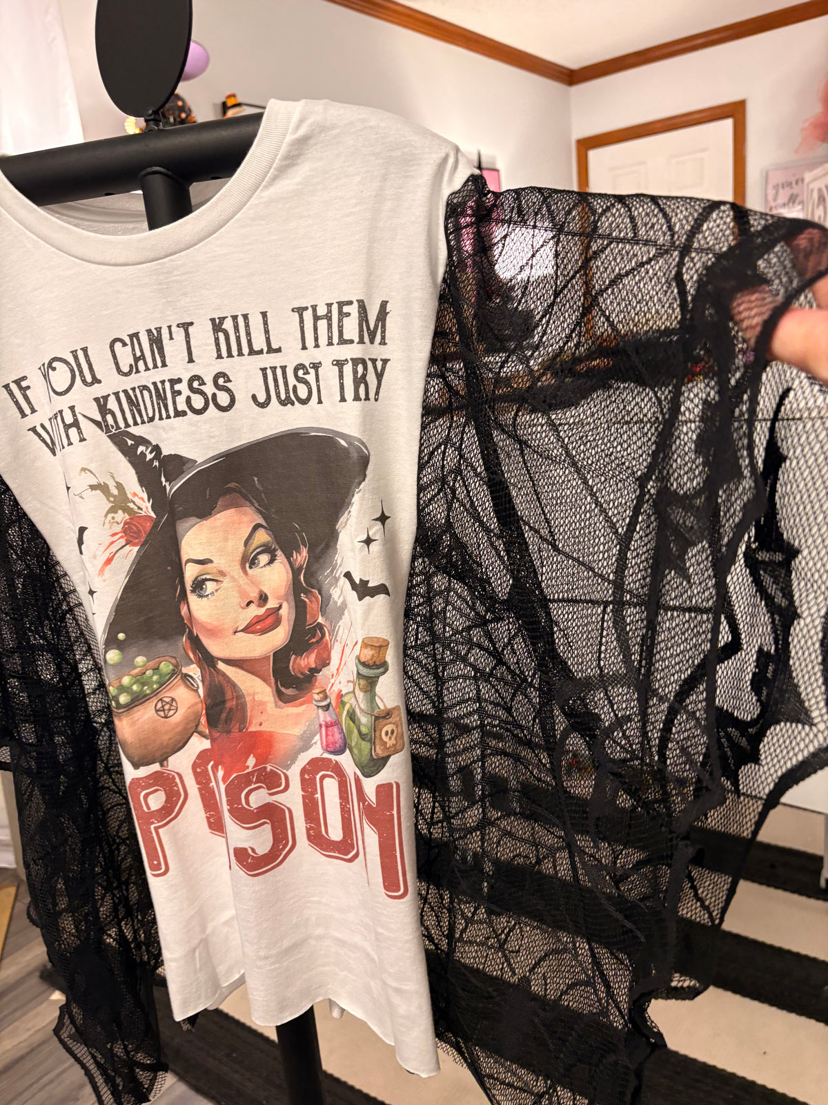 Poison  Poncho One Size fits a Small to XXL
