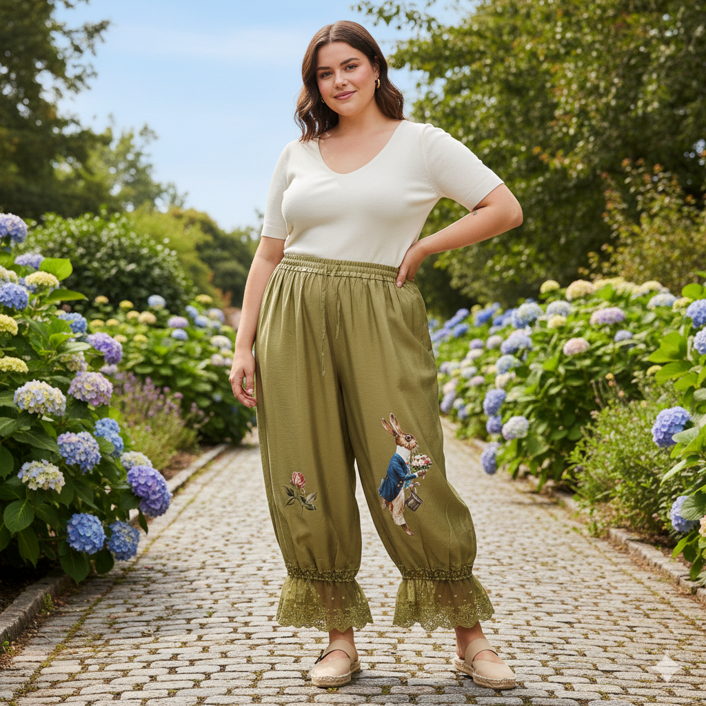 Benji Bunny Upcycled Bloomers OVERSIZED Fits An XL to 3X