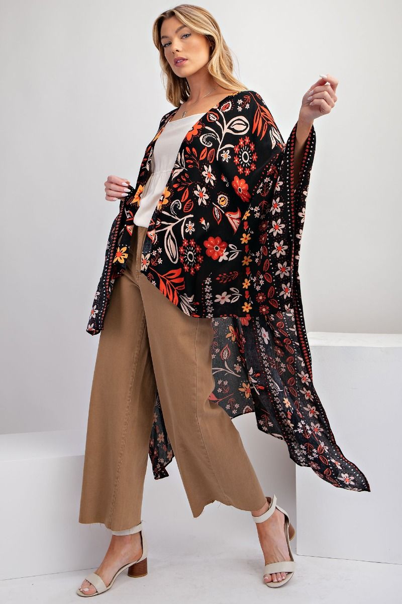 All I Need Flowy Kimono