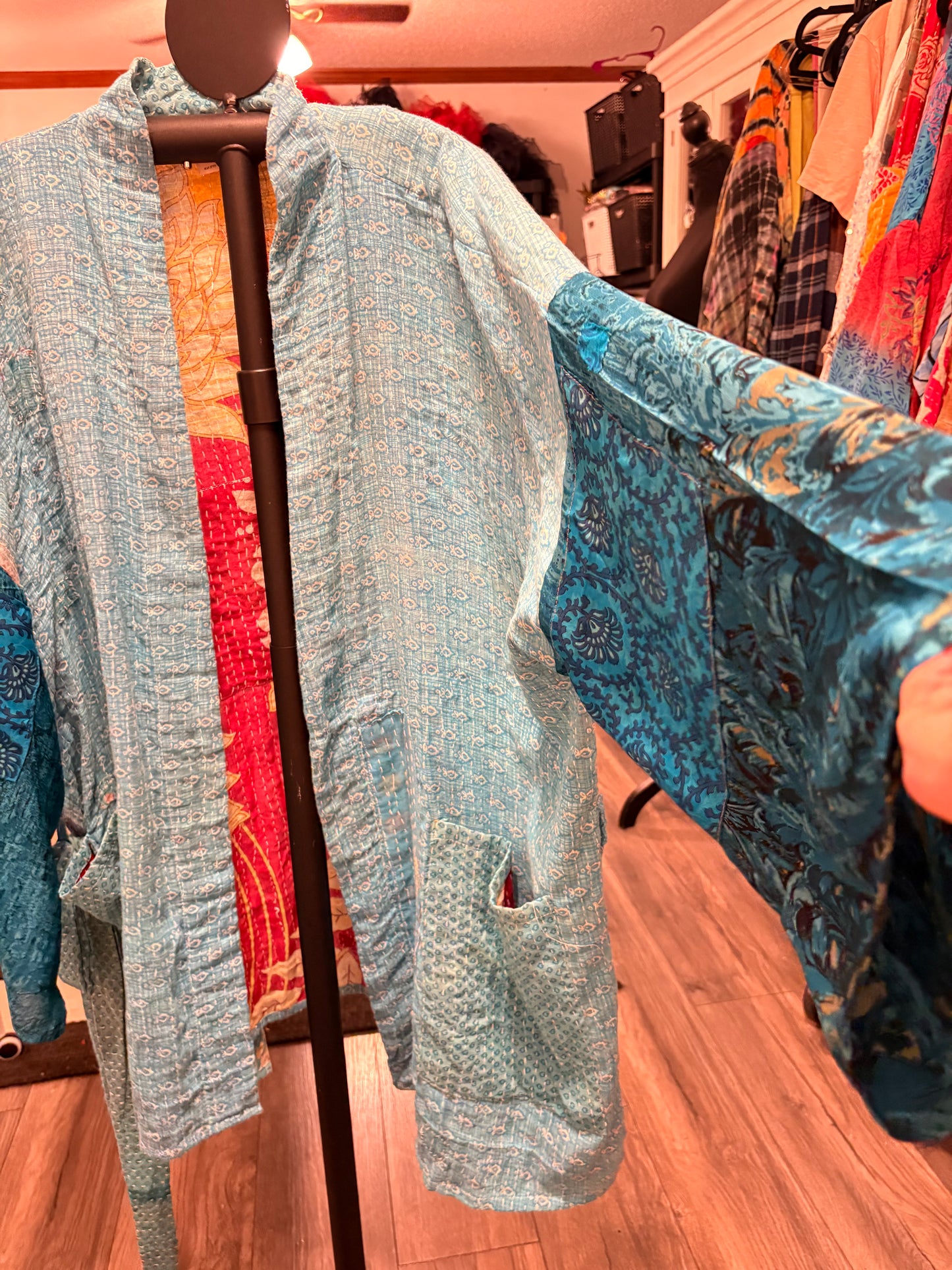 Debbie Kimono One Size Fits Small to 3X 2-22