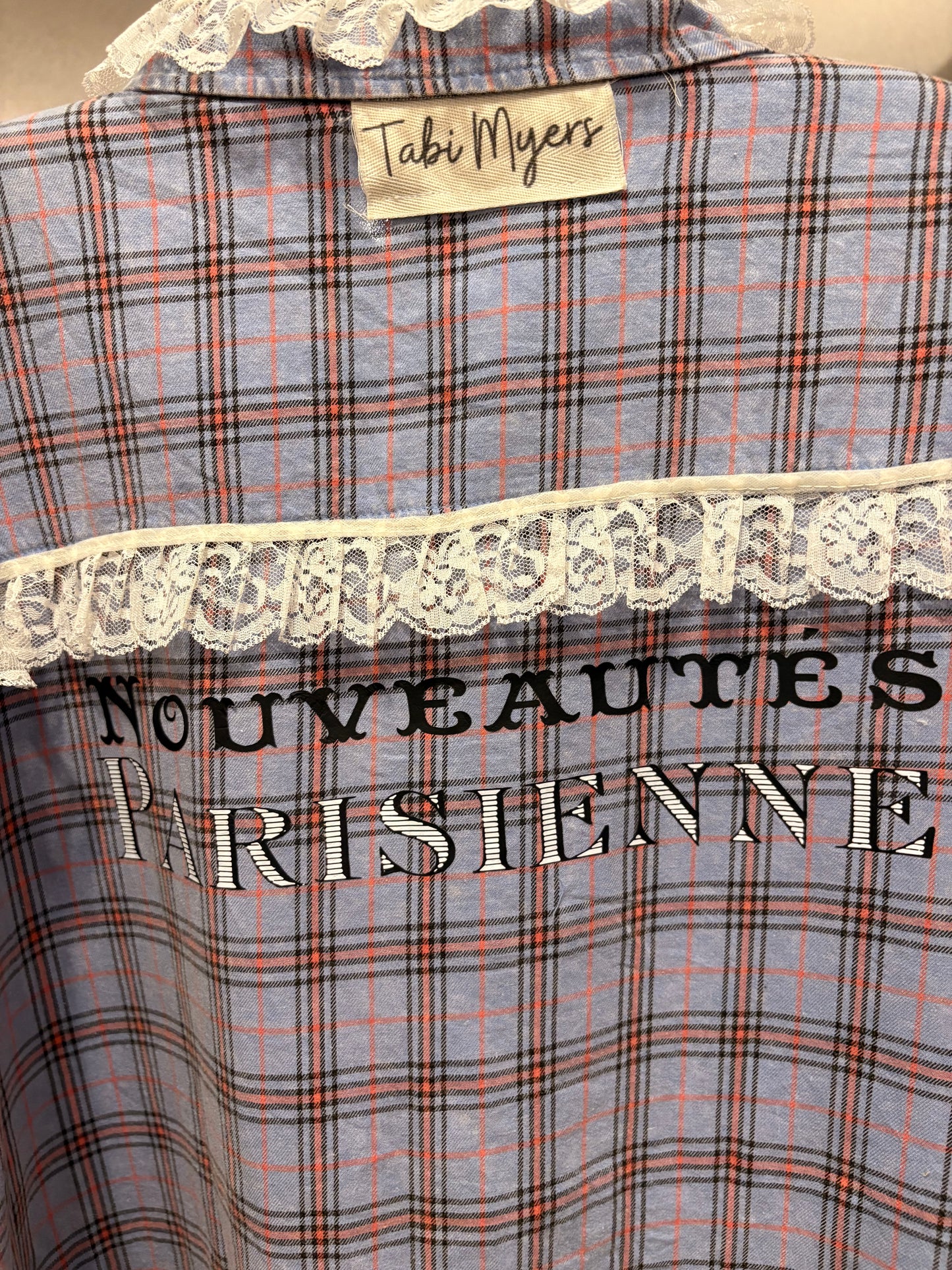 New Parisian  “Junk” Flannel Very Long Length One Size Fits an XXL-3X 16-20