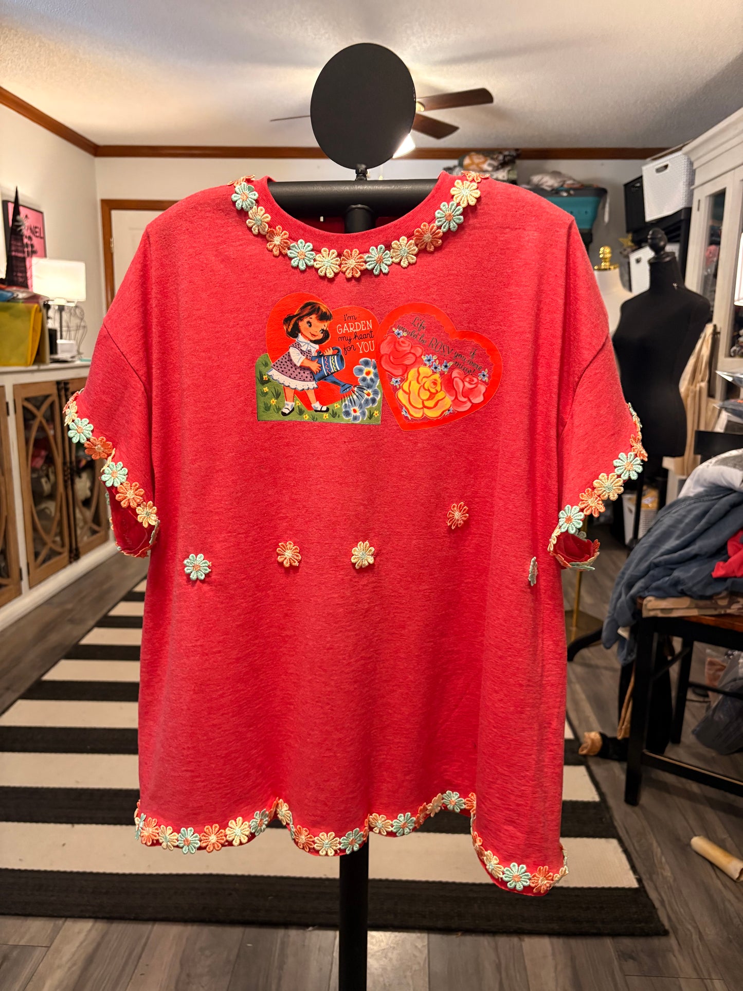 Garden of Love “Junk” Tee One Size Fits a Medium to XL