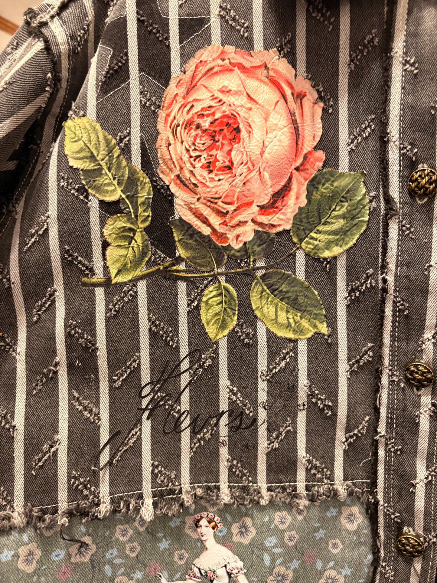 Just Be You Refashioned “Junk” Duster One Size Fits a Small to XL