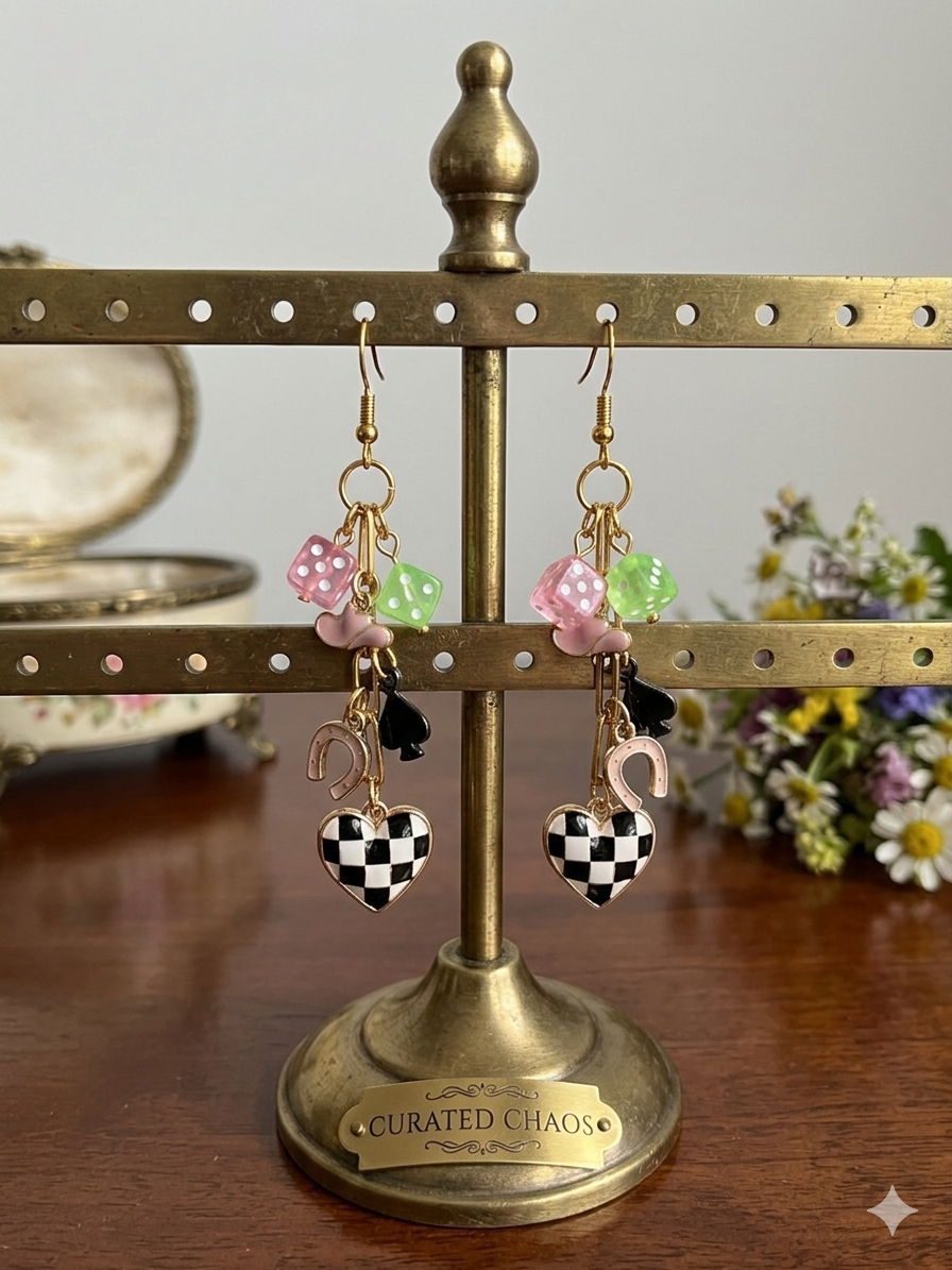 Wicked Lucky Charm Earrings