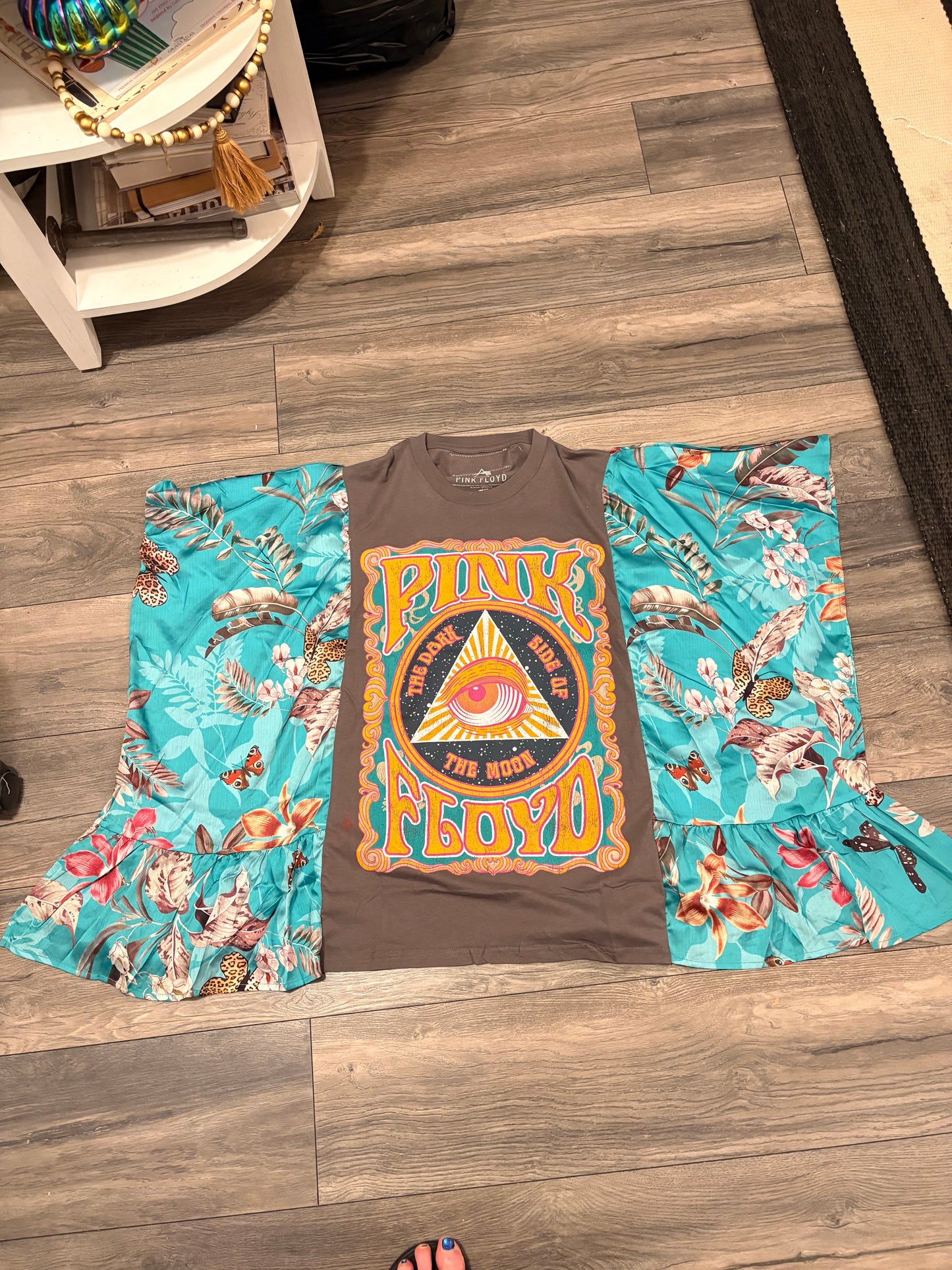 Comfortably Numb Upcycled Kimono Top One Size Fits a Small to 3X