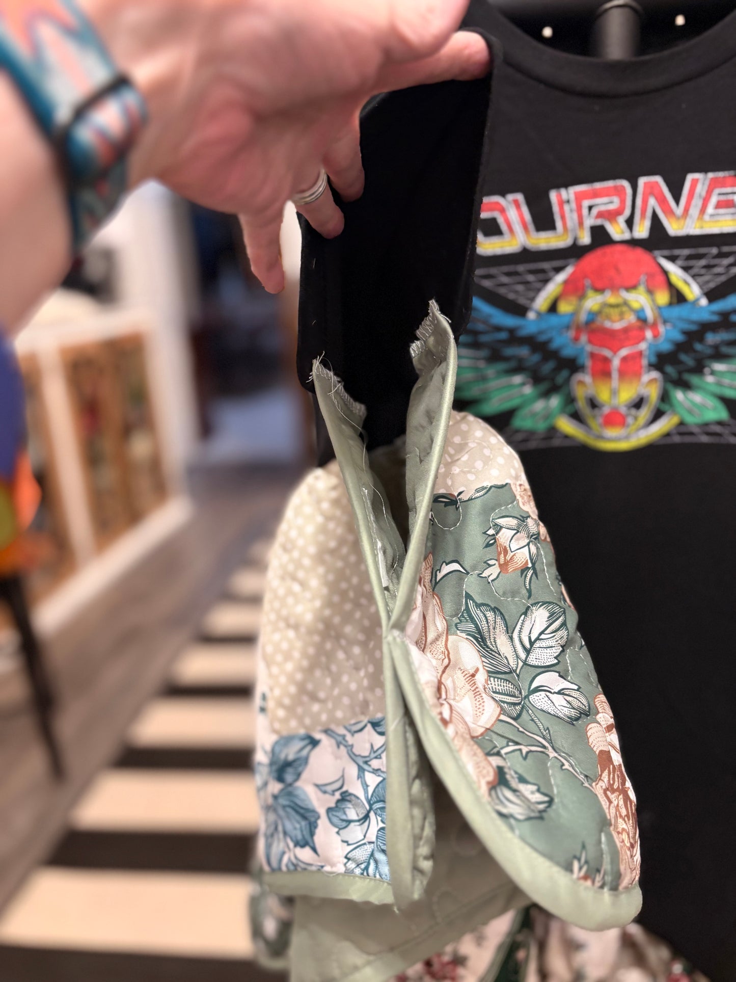 Journey Quilted Rock Angel Poncho One Size Fits a Large to 4X (12-24) SUPER Oversized