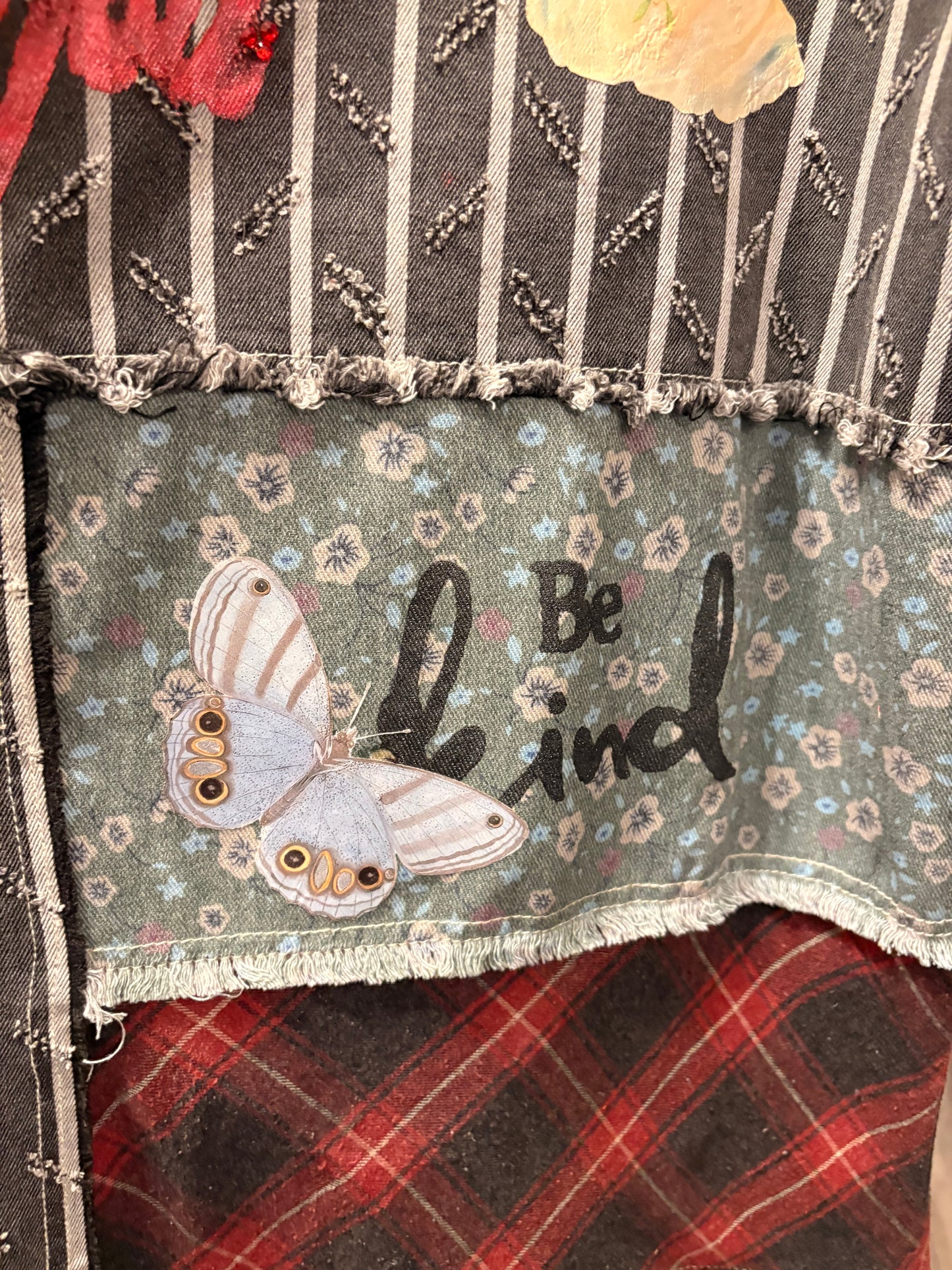 Just Be You Refashioned “Junk” Duster One Size Fits a Small to XL