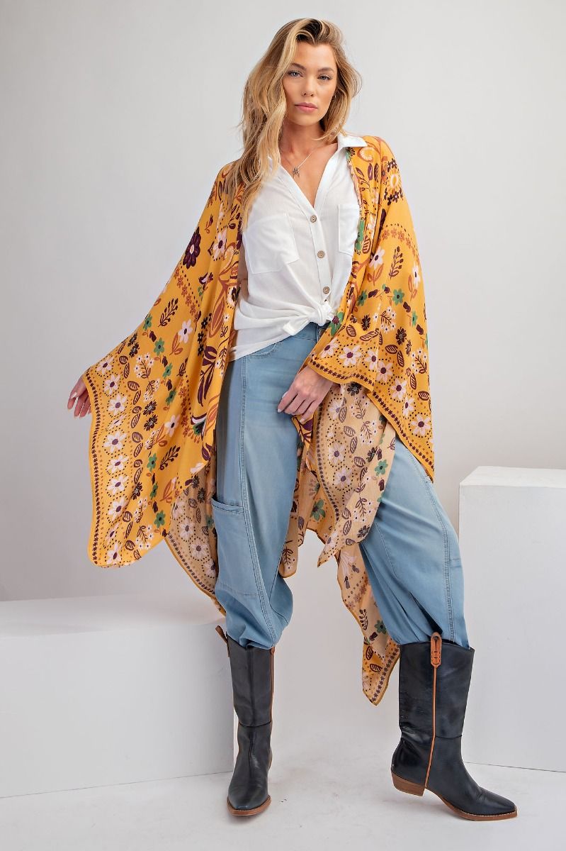 All I Need Flowy Kimono
