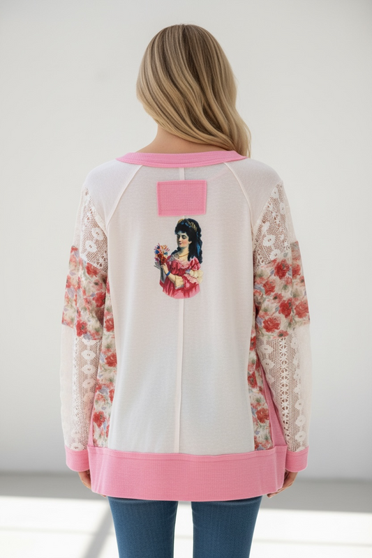 Victoria “Junk” Tee One Size Fits a Large to 3X Oversized