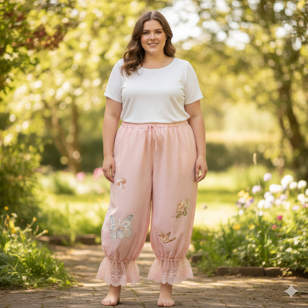 Fly With Me Upcycled Bloomers OVERSIZED Fits An XL to 3X