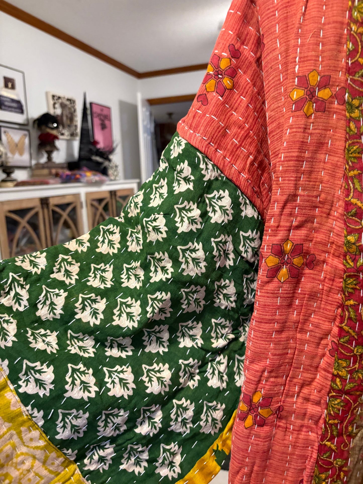 Phoebe Kantha Kimono Robe