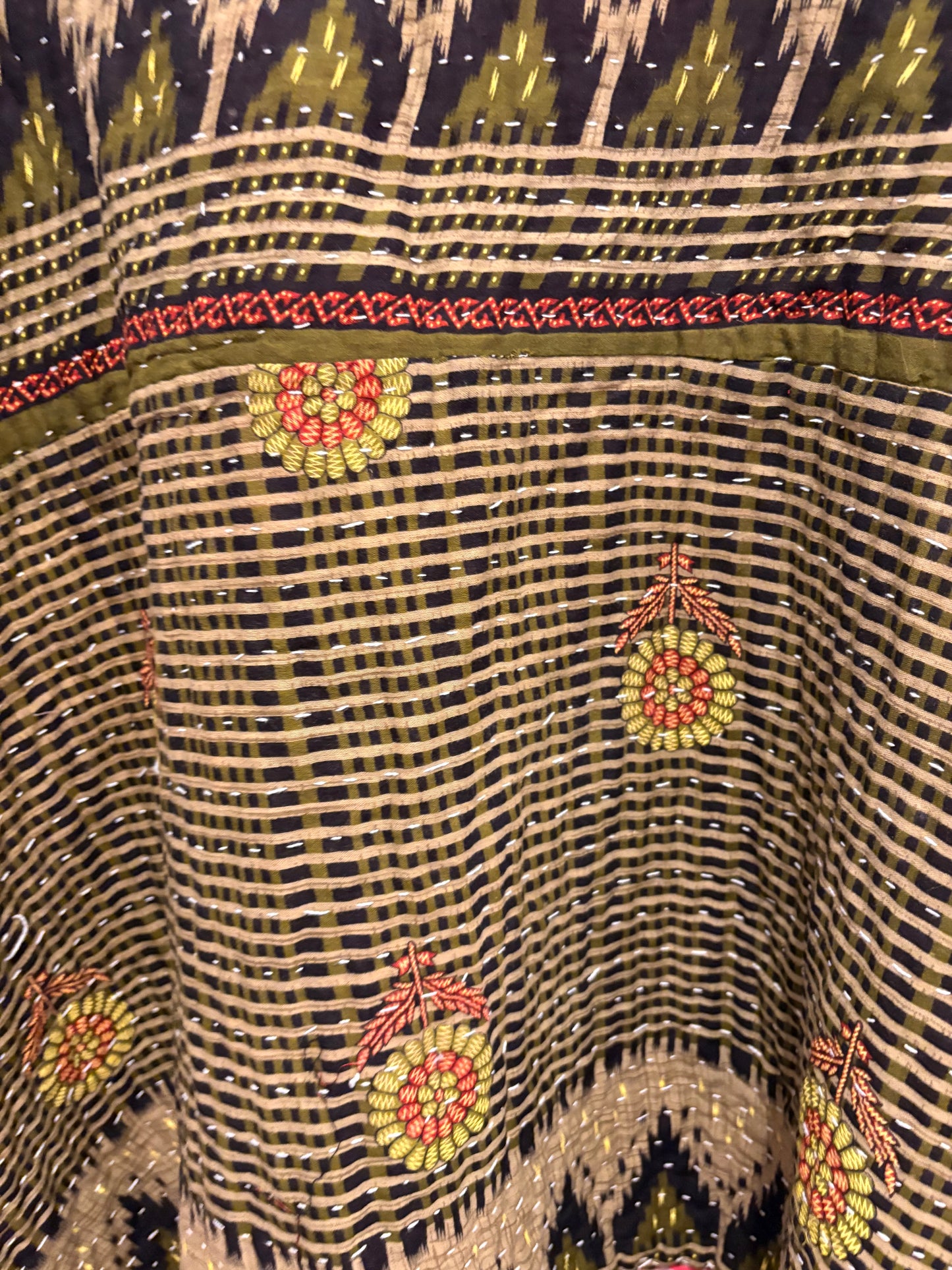 Mary Kantha Top One Size Fits a Large to 2X 10-18