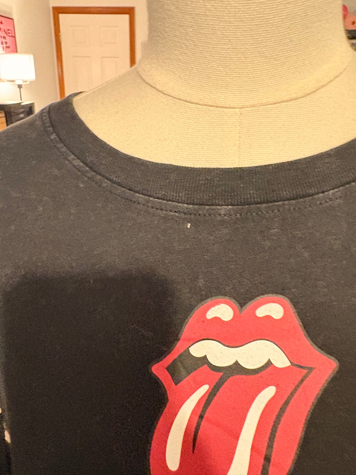 Stoned Upcycled Rockstar Poncho One Size Fits a Small to Large