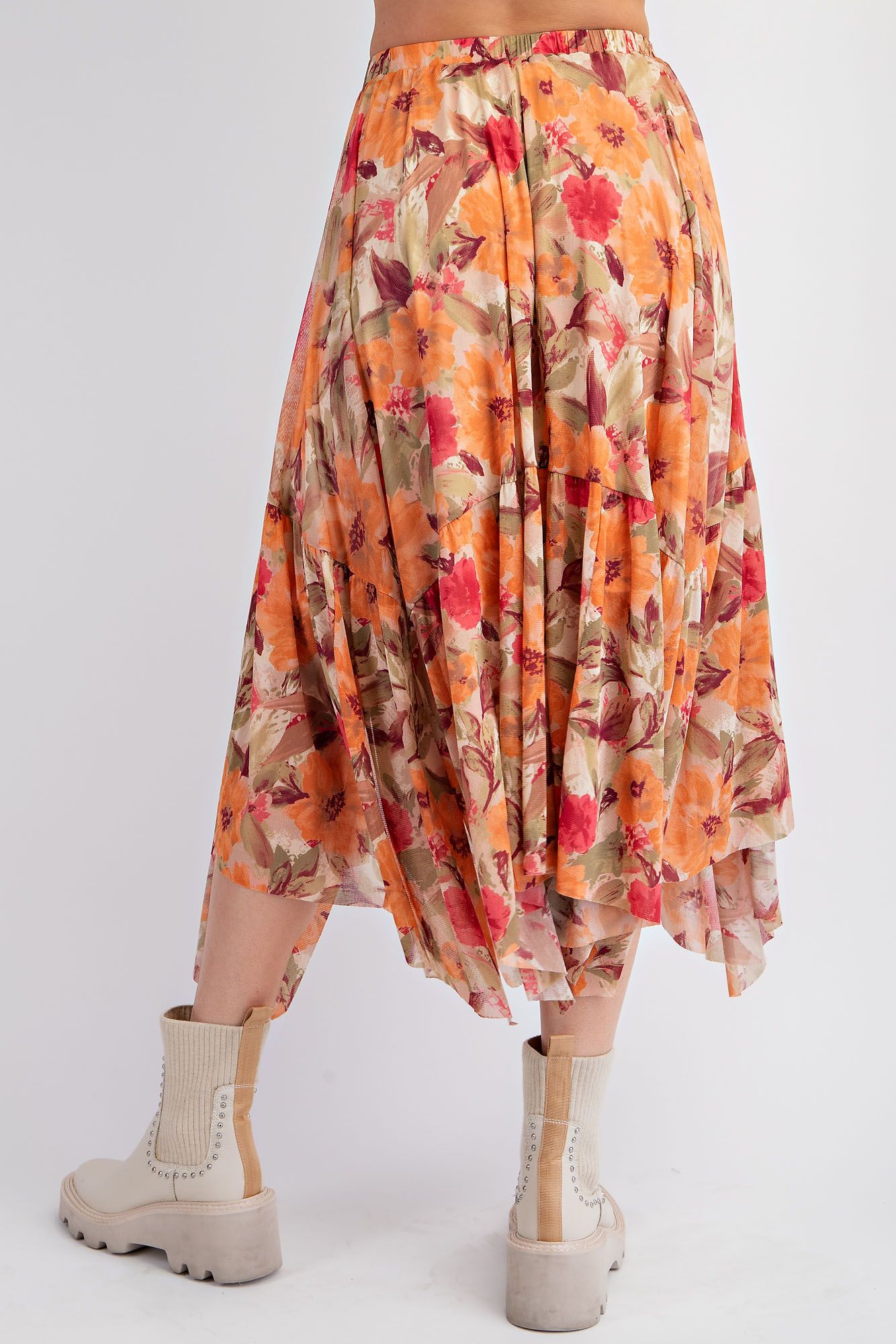 I’m Peachy Ballerina Asymmetrical Skirt