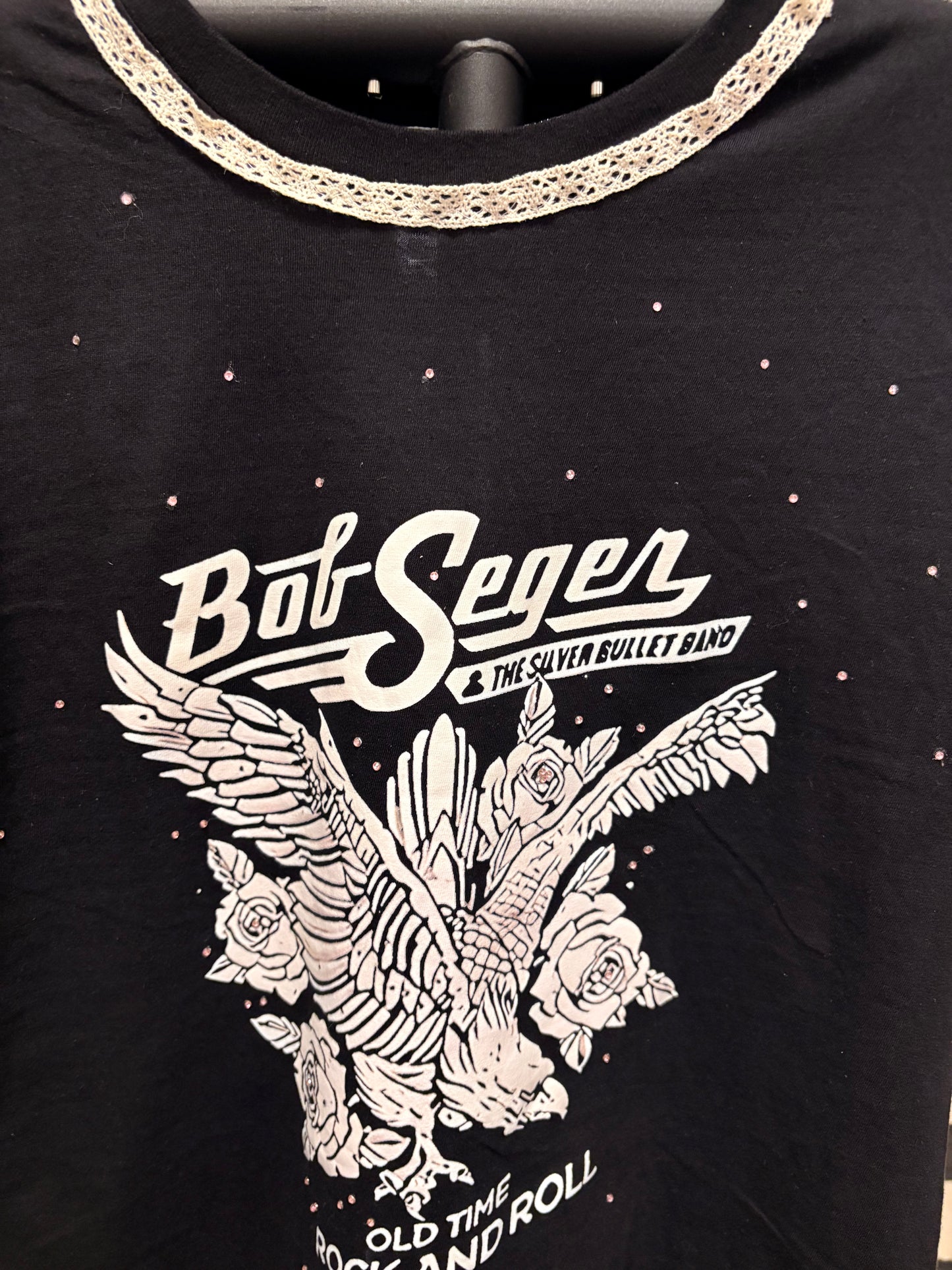 Bob Seger Pretty Little Tee One Size Fits a XS to Medium