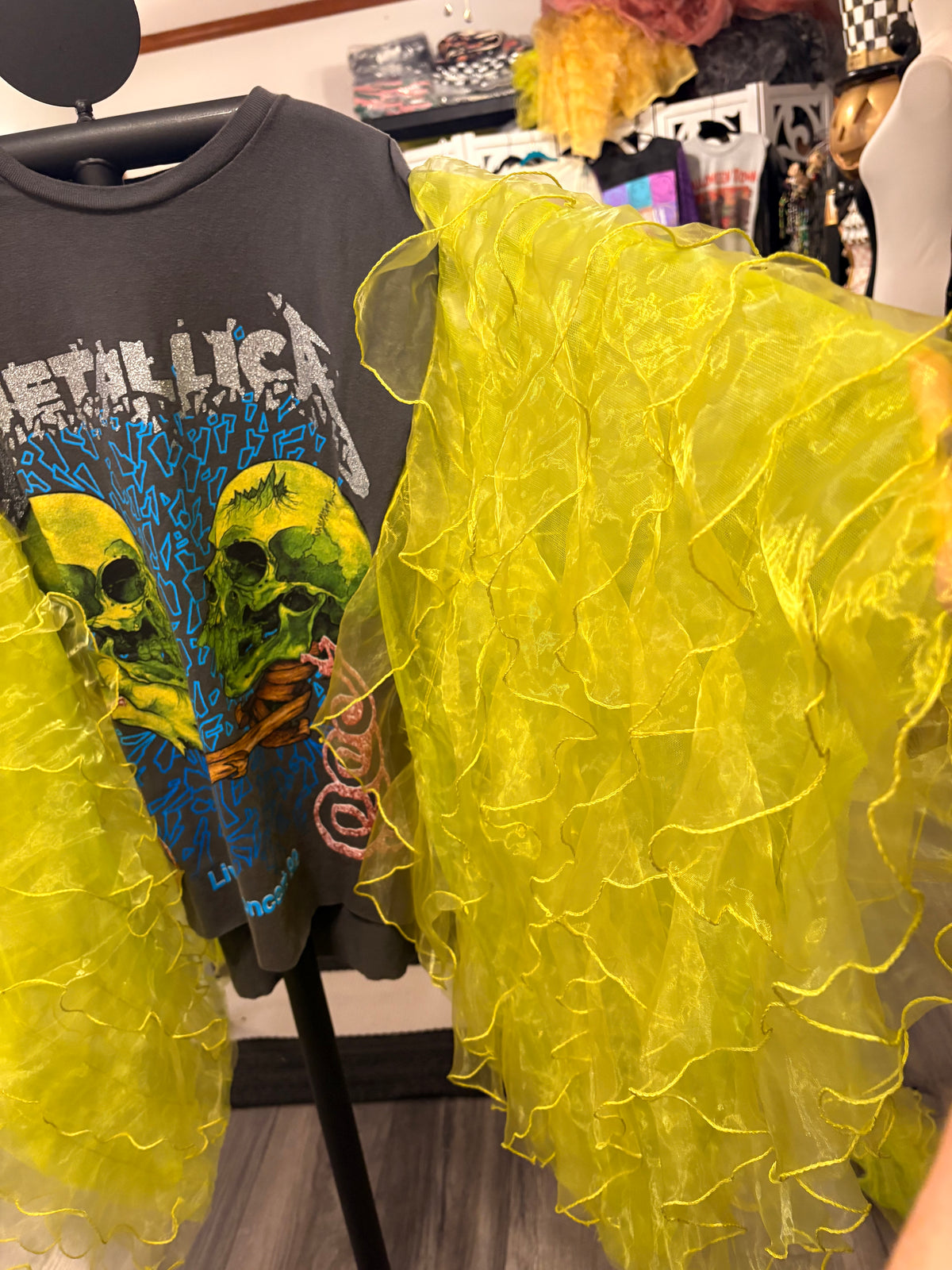 Nothing Else Matters Ruffled Poncho One Size Fits Small to XXL