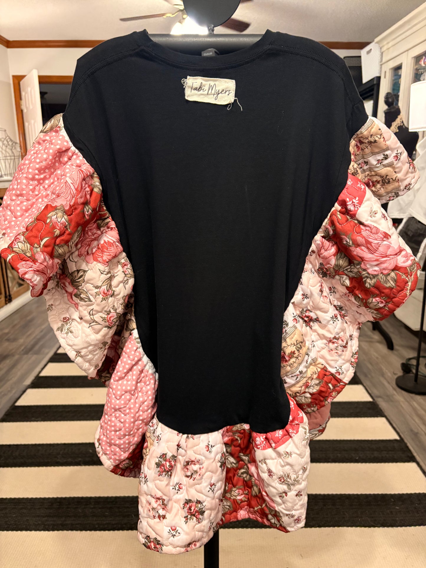 Monkees Quilted Rock Angel Poncho One Size Fits a Medium to XXL Oversized