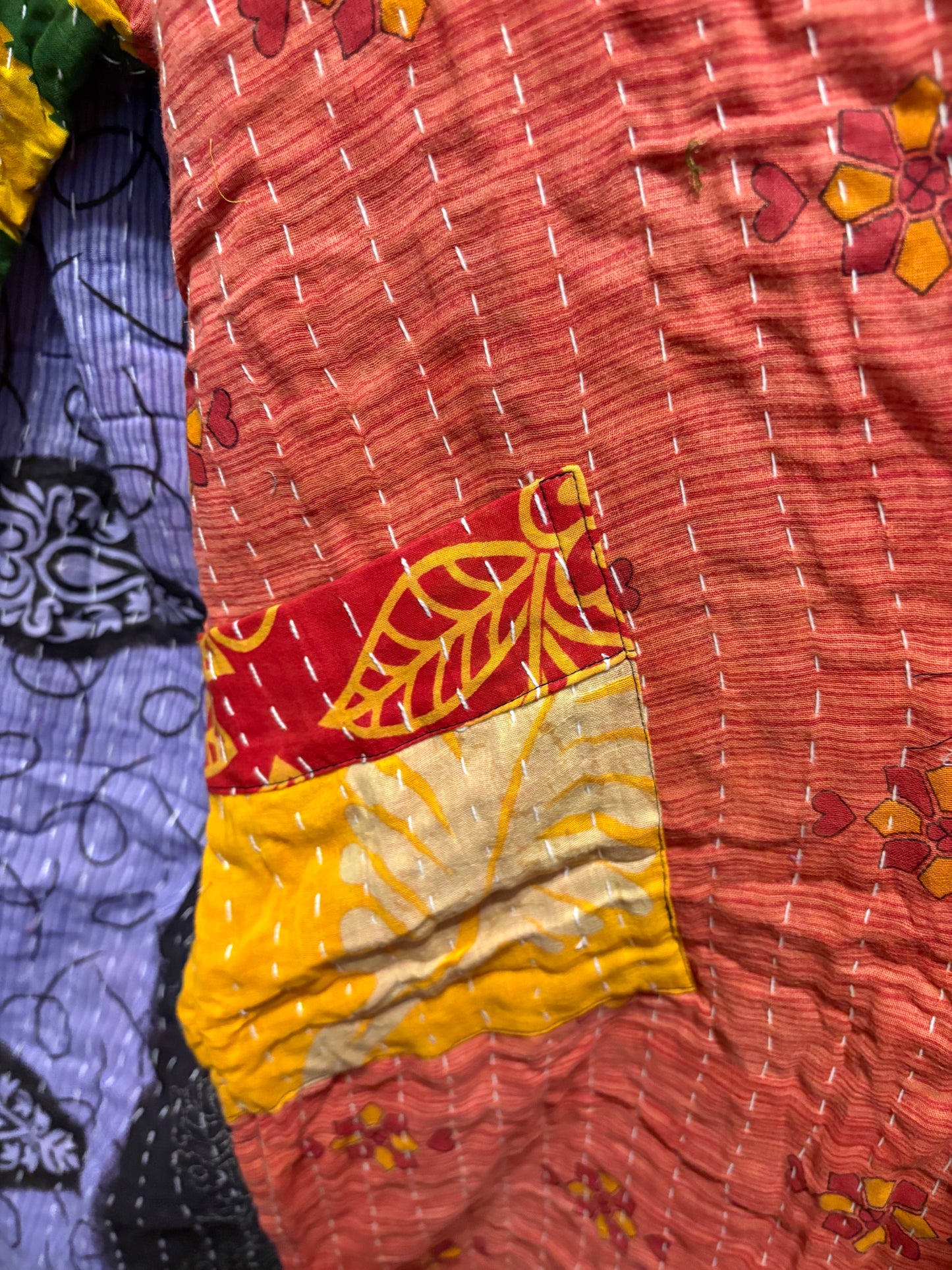 Phoebe Kantha Kimono Robe