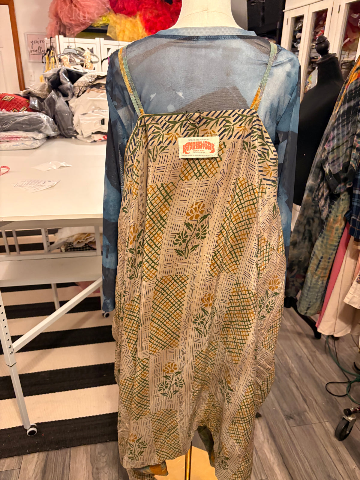 Sadie Silk Reversible Maxi Dress One Size Fits Small to 3X 2-22