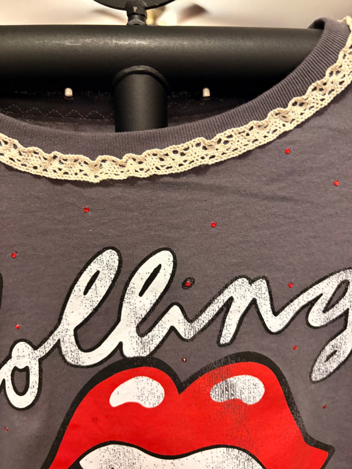 Rolling Stones Pretty Little Tee One Size Fits a Small to Large