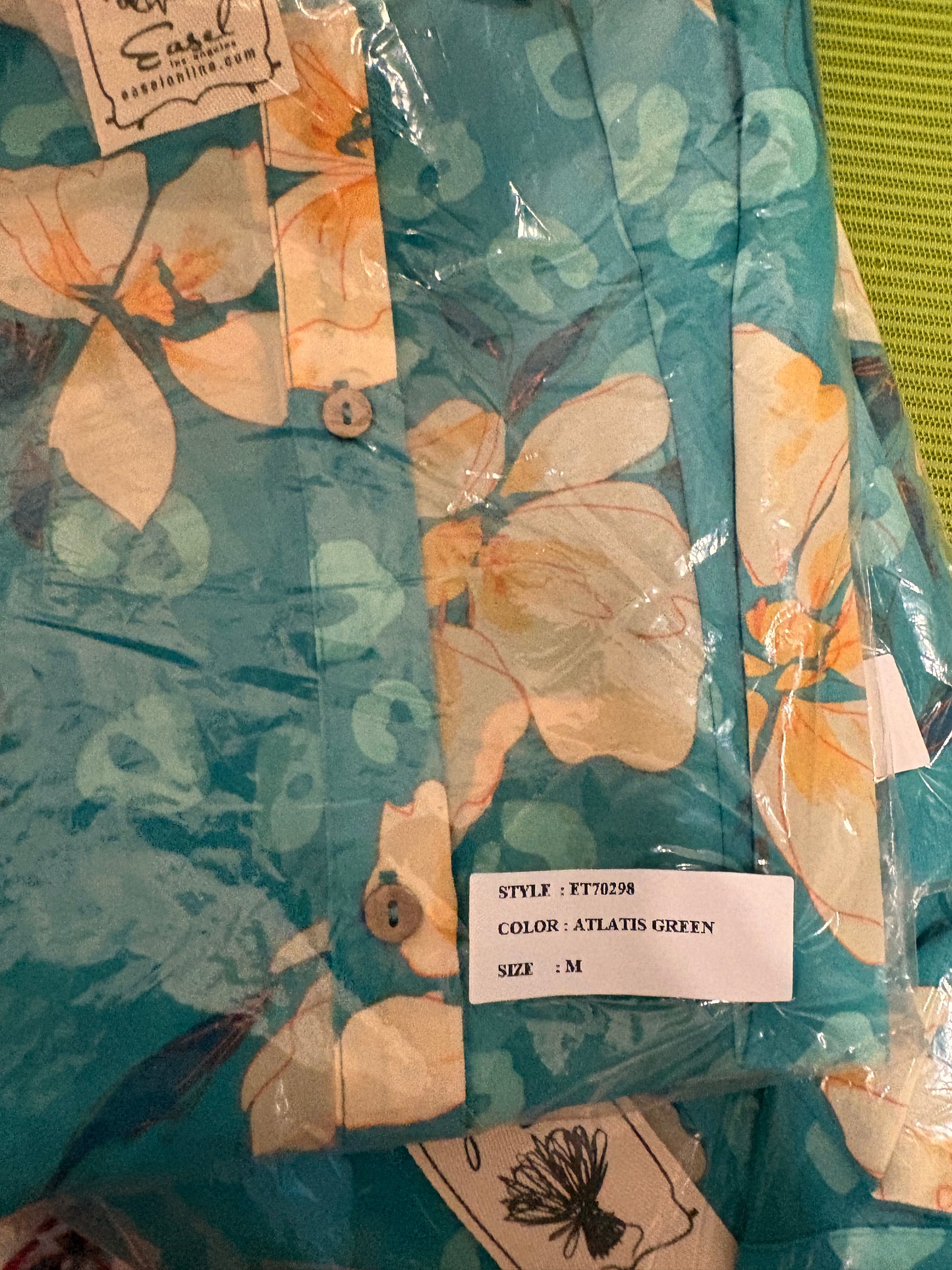 The Tropics Button Down Duster/Dress