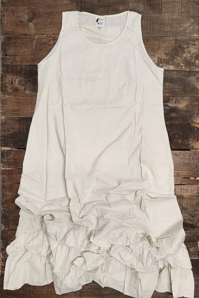 Create Change Slip Dress Parchment : S/M