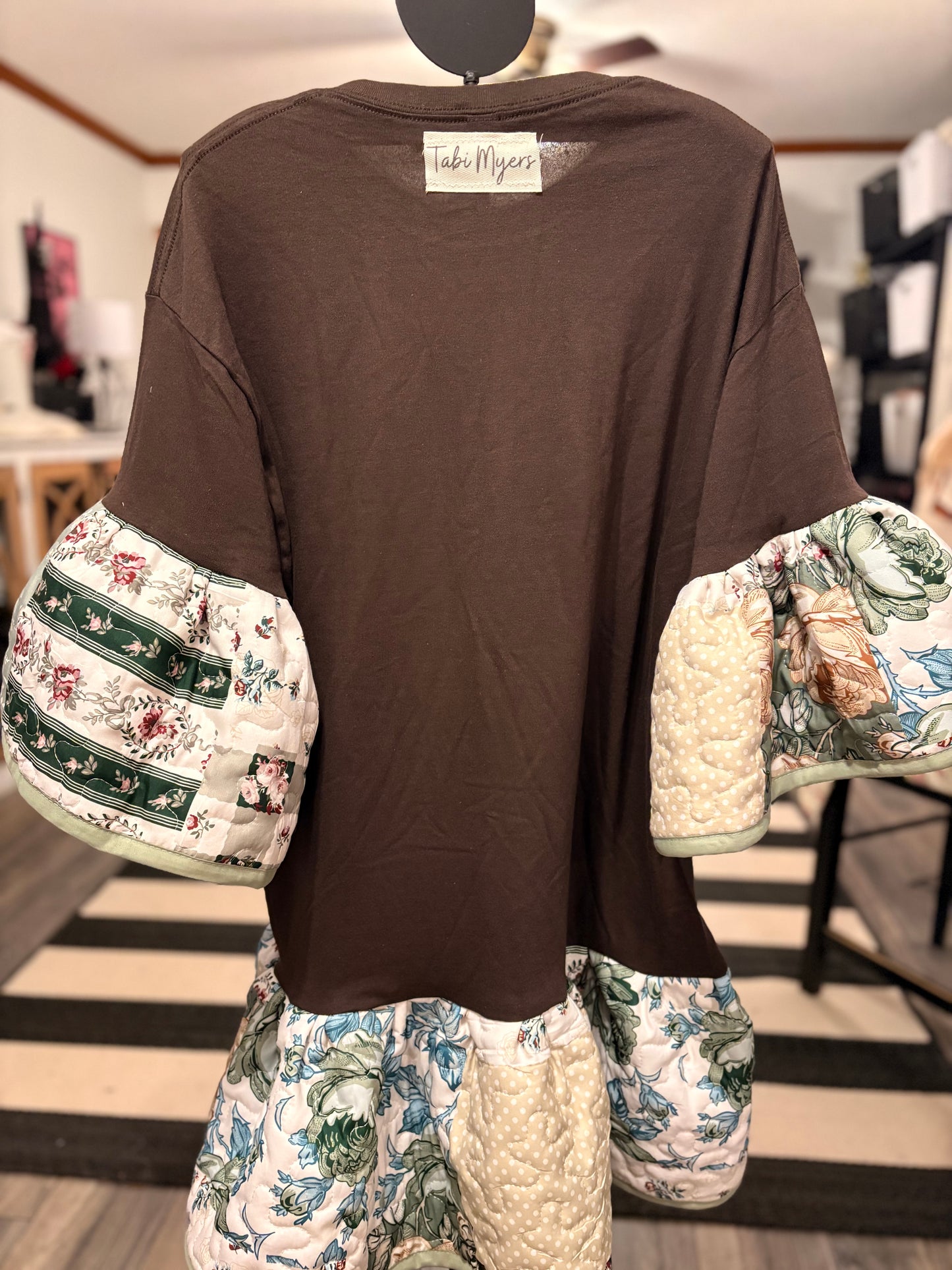 Hard Fought Hallelujah Upcycled Quilt Jumper One Size Fits Small to XL (6-14) Oversized!