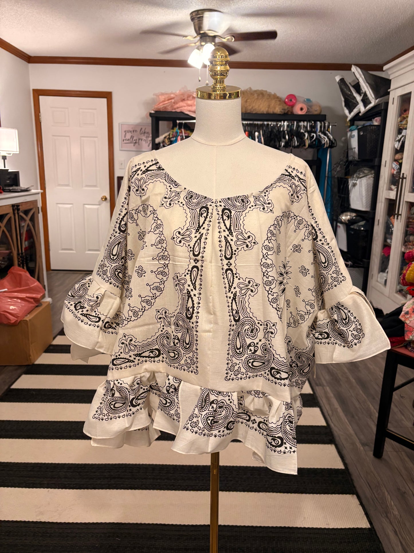 Sandy Bandana Top Fits a Small to 2X