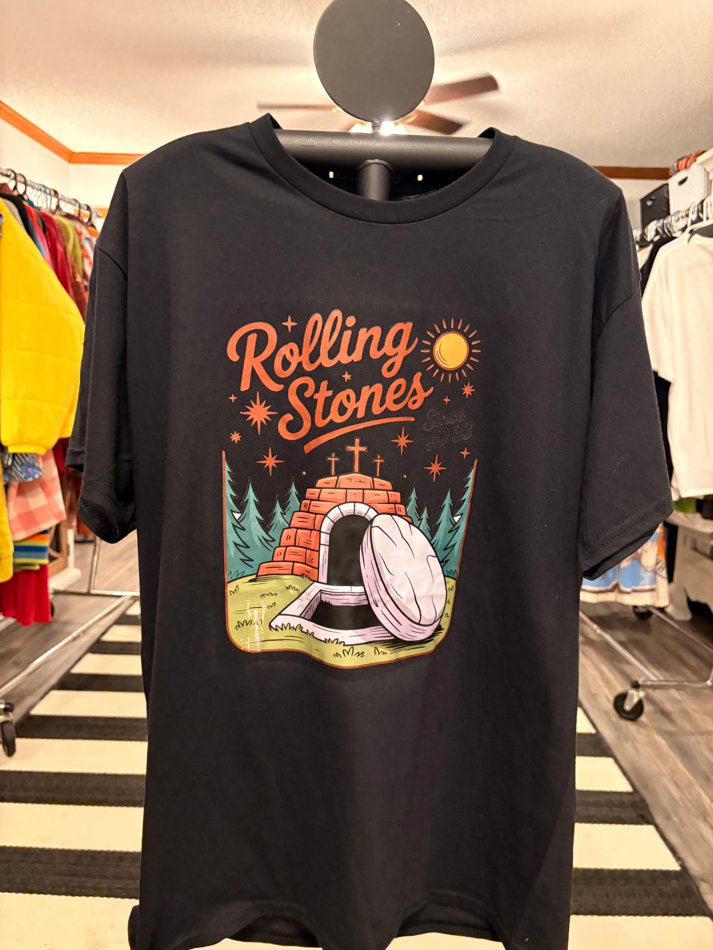 Rolling Stone Since 33AD Tee Size Large