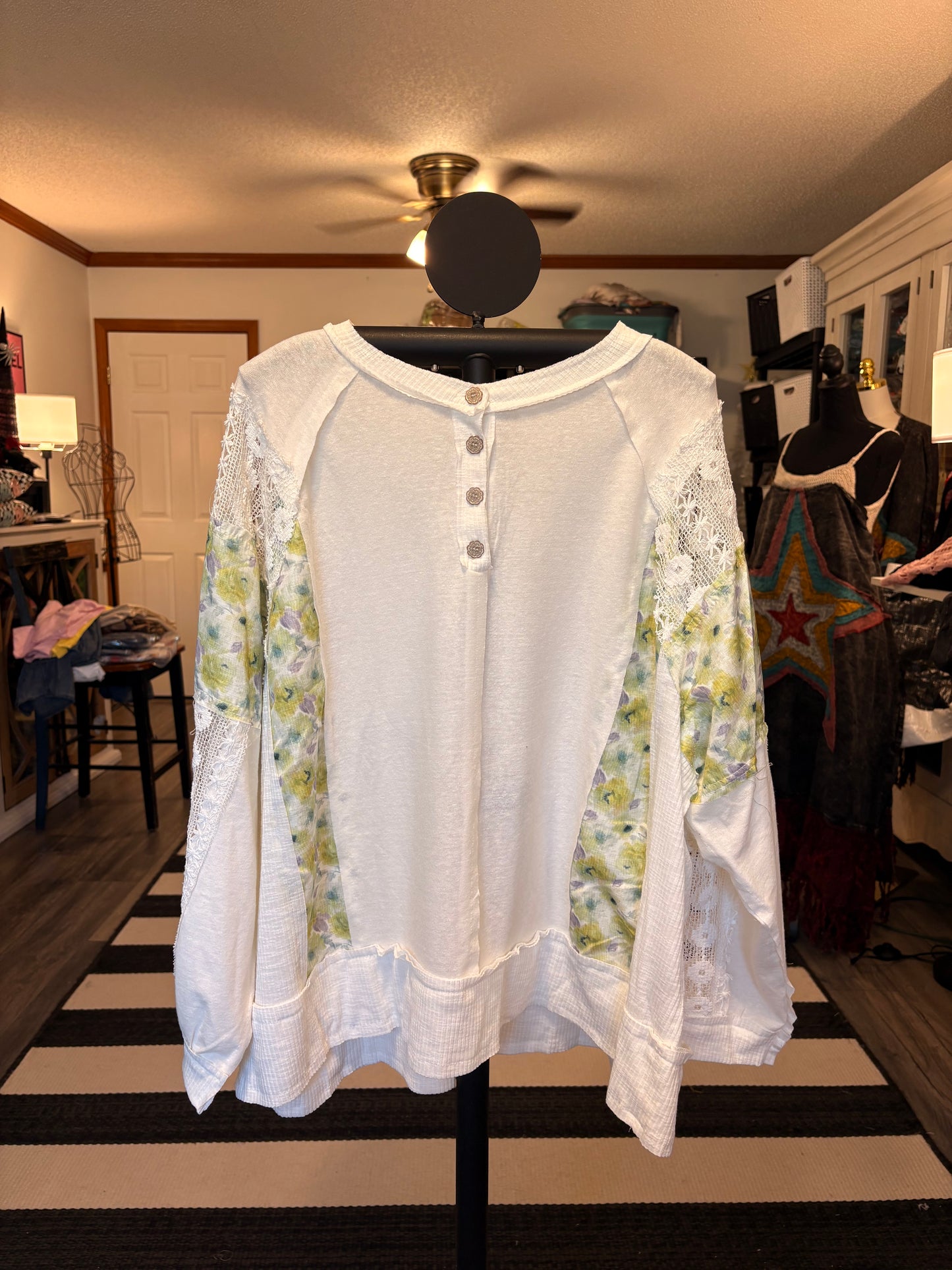 Green Fairy “Junk” Tee One Size Fits a Large to 3X Oversized