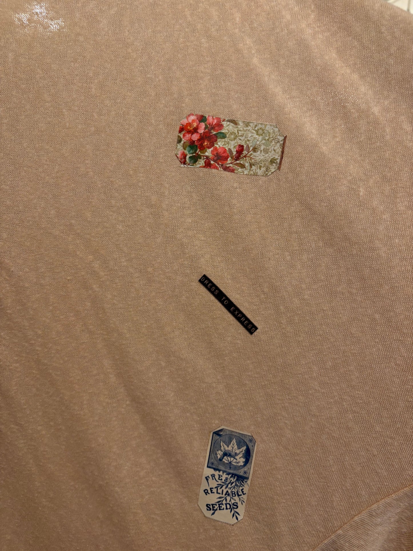 Beautiful Upcycled Speak To Me Knit Shirt Fits a Small to XXL (6-16)