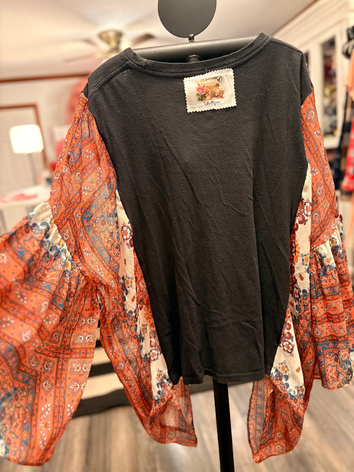 Sweet Child Upcycled Kimono Tee One Size Fits a Small to XL