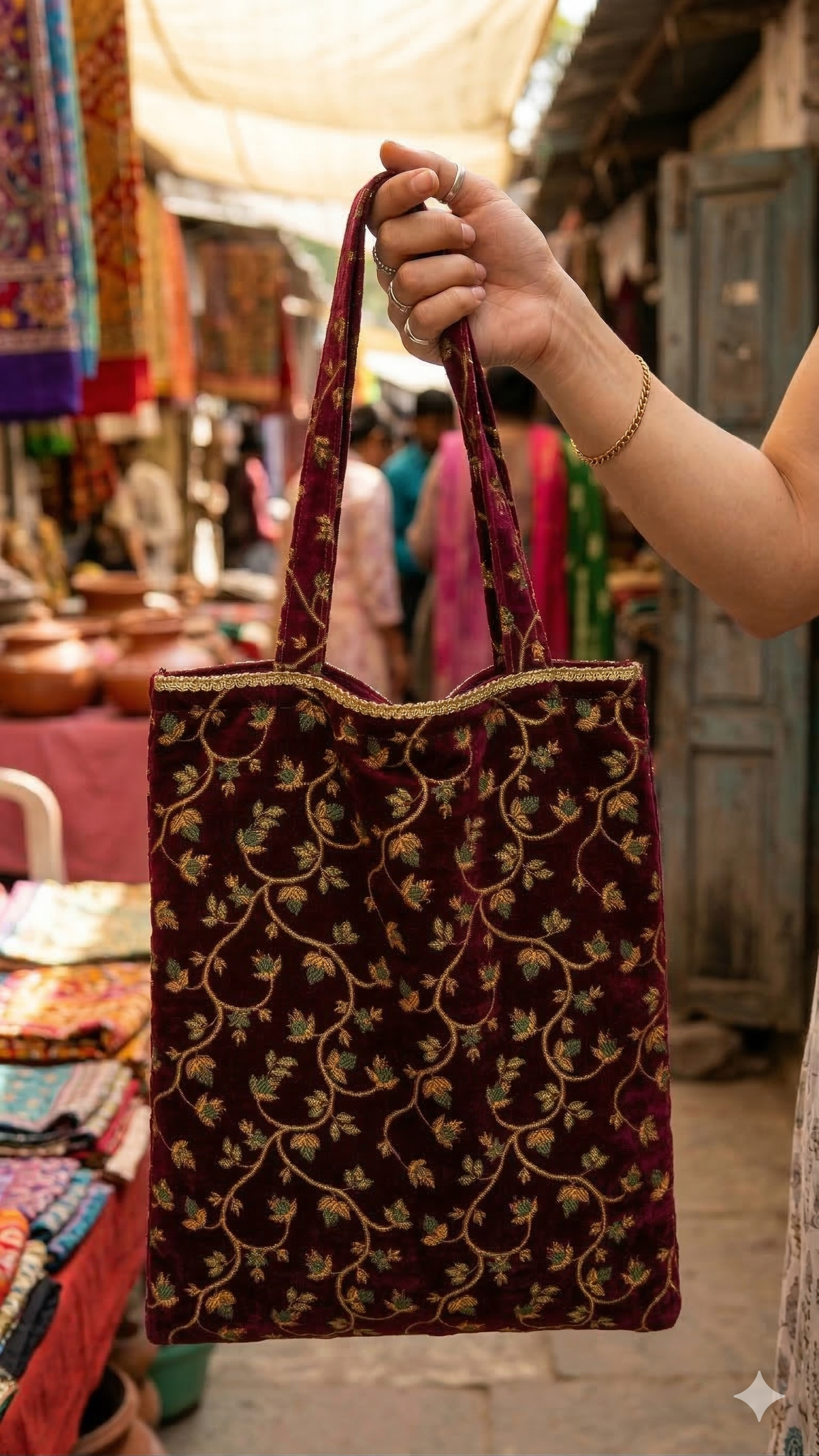 Handbag Daily Use Jhola Reusable Eco Friendly Carry Bags