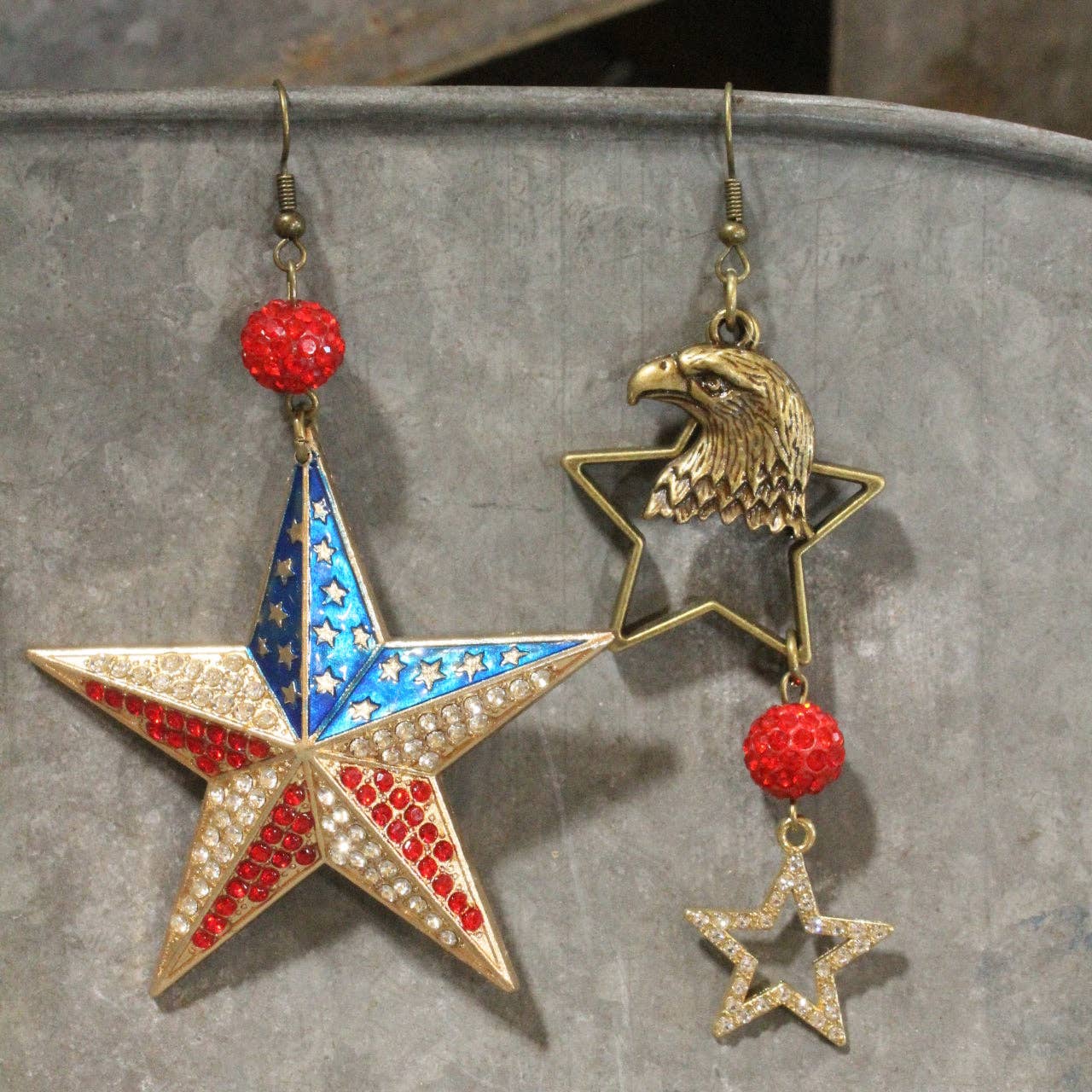 250 Year Celebration Dangle Earrings