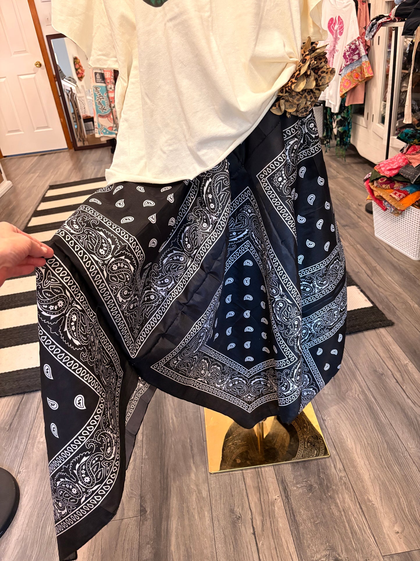 Patsy Bandana Skirt Fits a Small to 3X