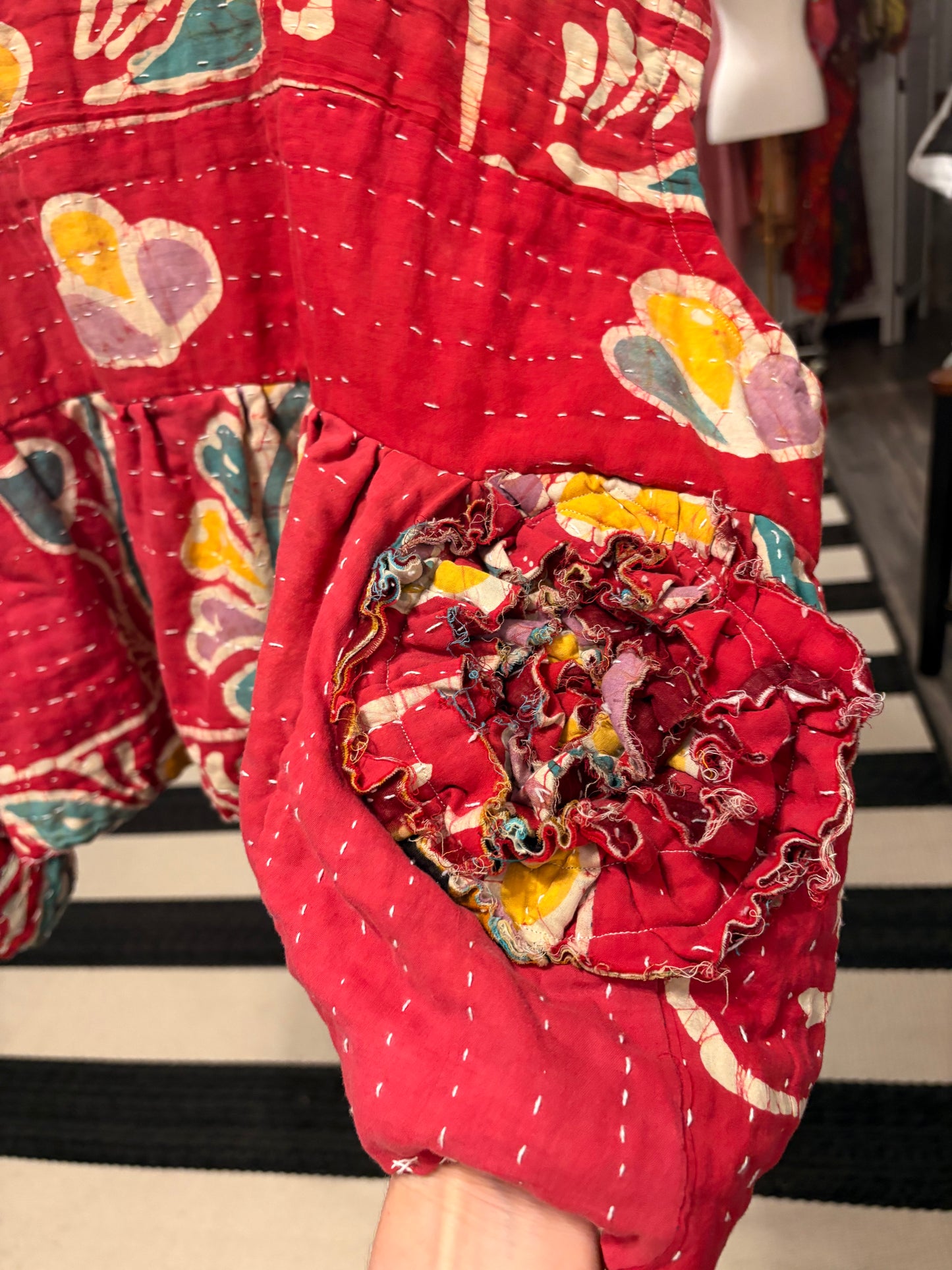 Hannah Kantha Top One Size Fits a Small to XL