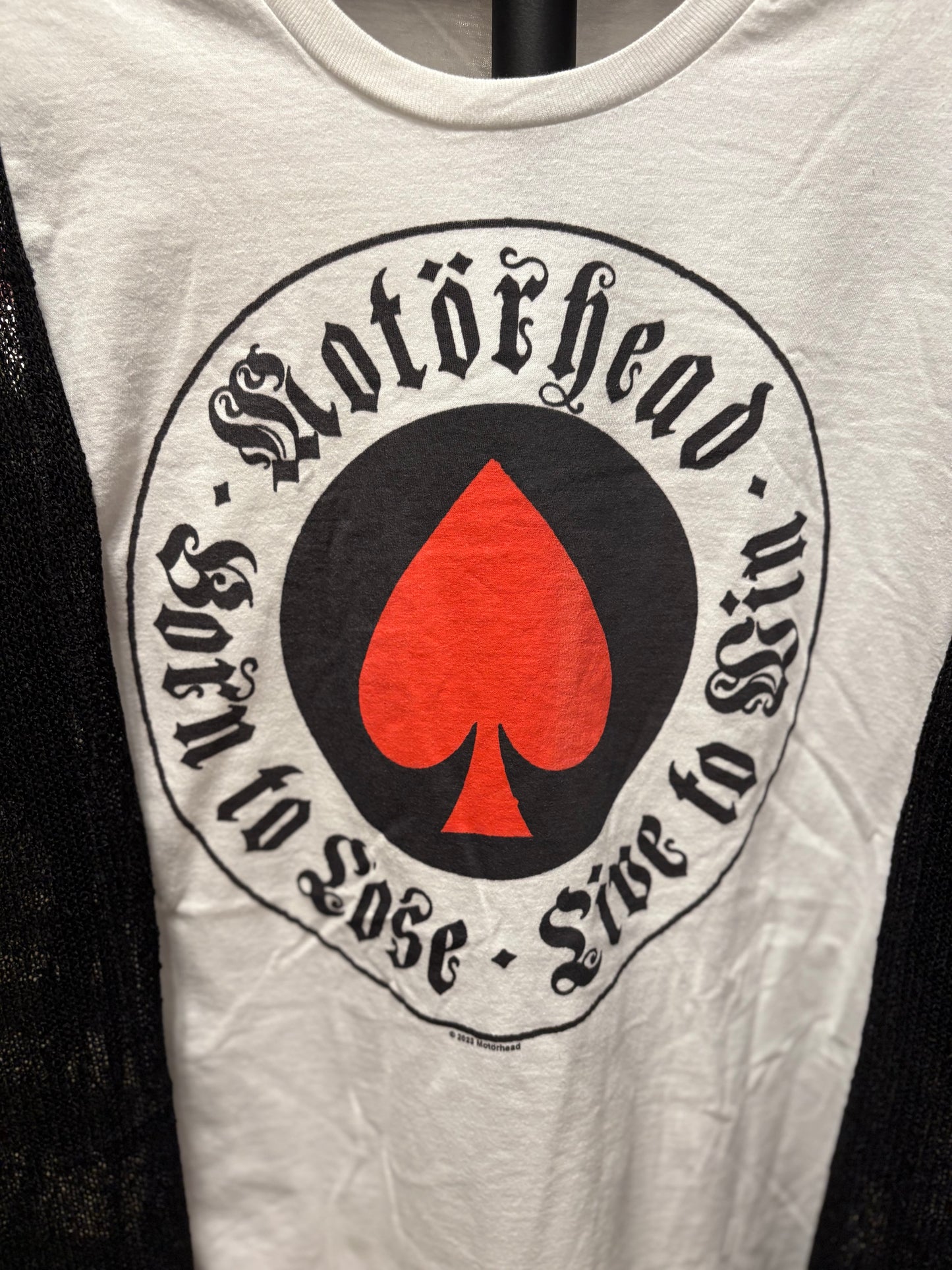 Ace of Spades Upcycled Drop Sleeve Mesh Sweater Tee One Size Fits A Small to XXL Oversized