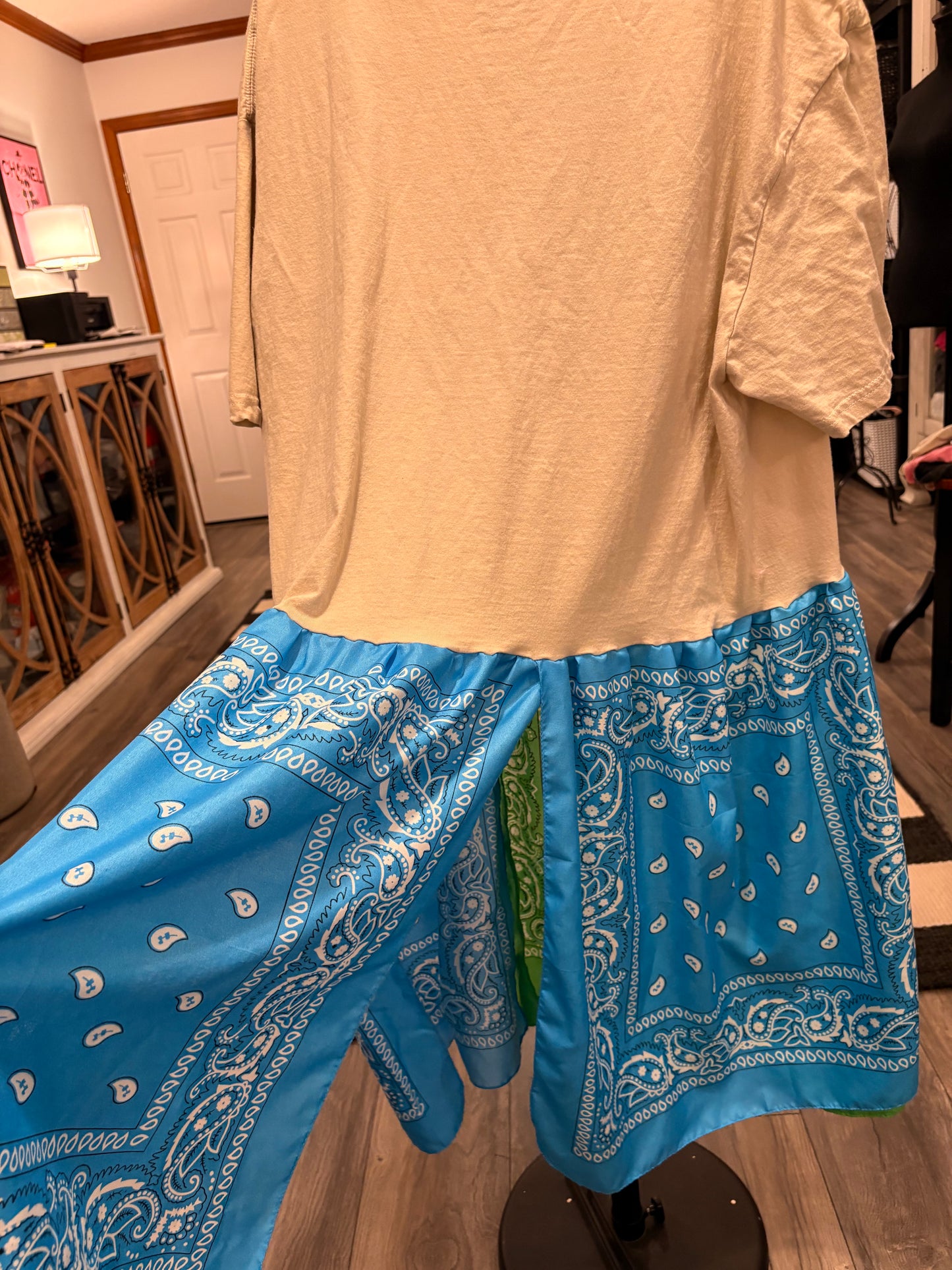 Separate Ways  Peekaboo Bandana Dress One size fits a Large to 2X