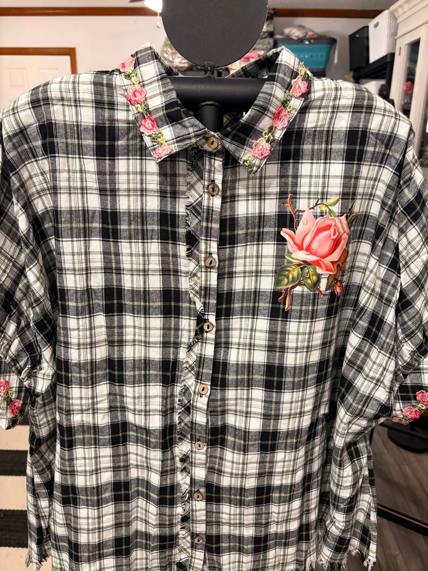 Turning Up Roses “Junk” Top One Size Fits a Small to XXL