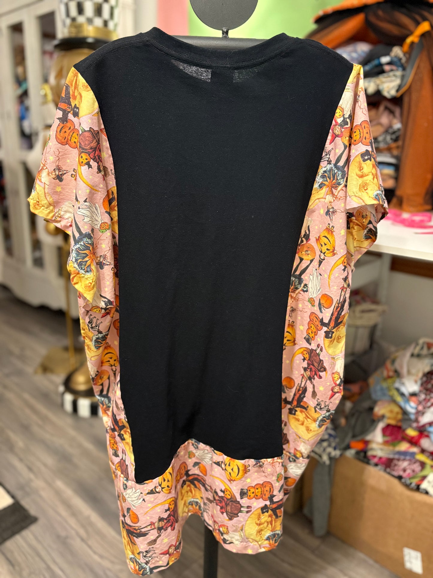 Glorious Morning Upcycled Tee Tunic Fits a Small to XXL