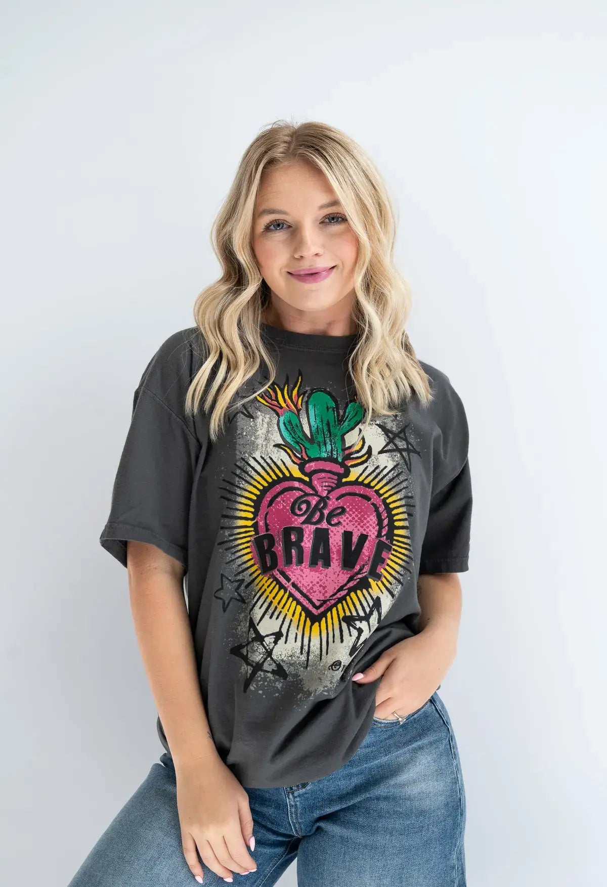 Be Brave Graphic Tee : 3XL