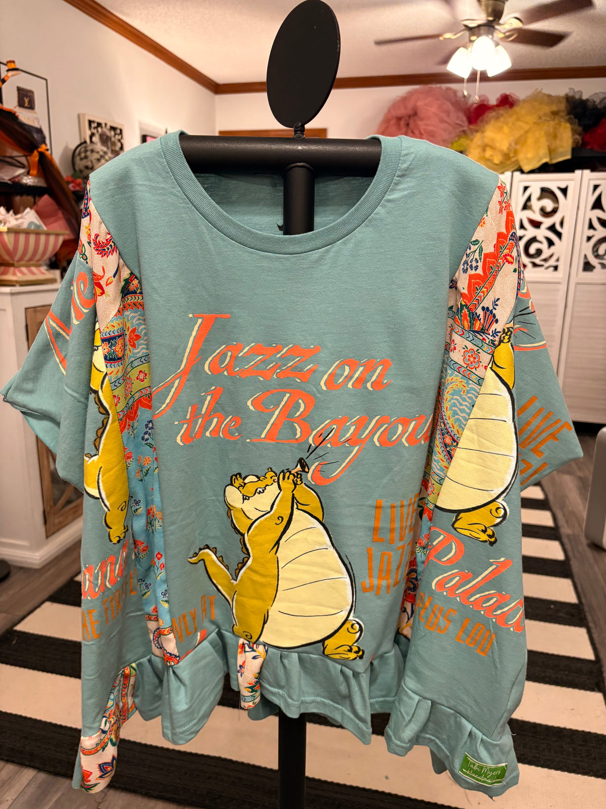 The Bayou Puzzle Tee One  Size Fits a Small to XL