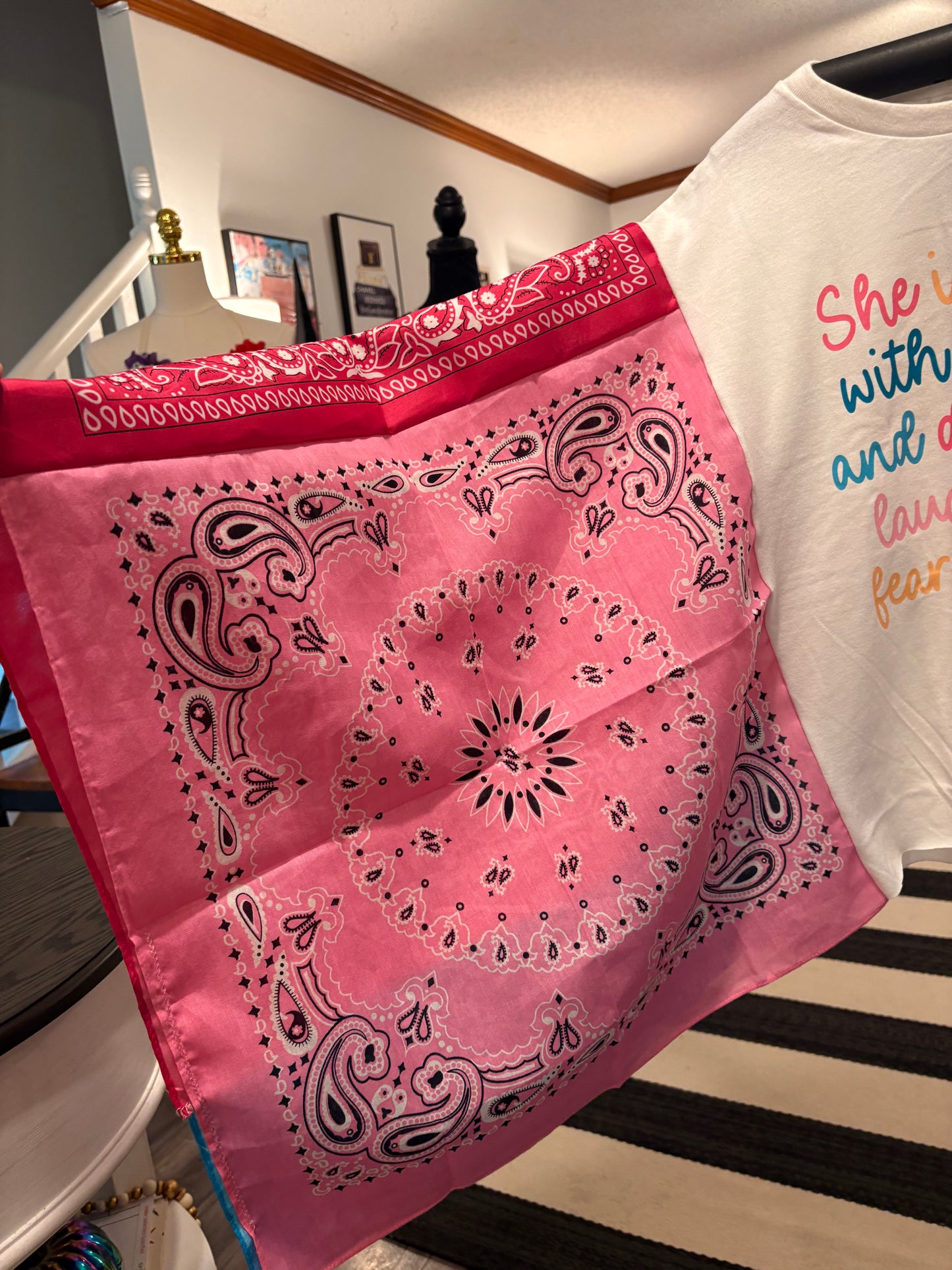 Proverbs 31 Bandana Poncho Tee Fits a Small to XL